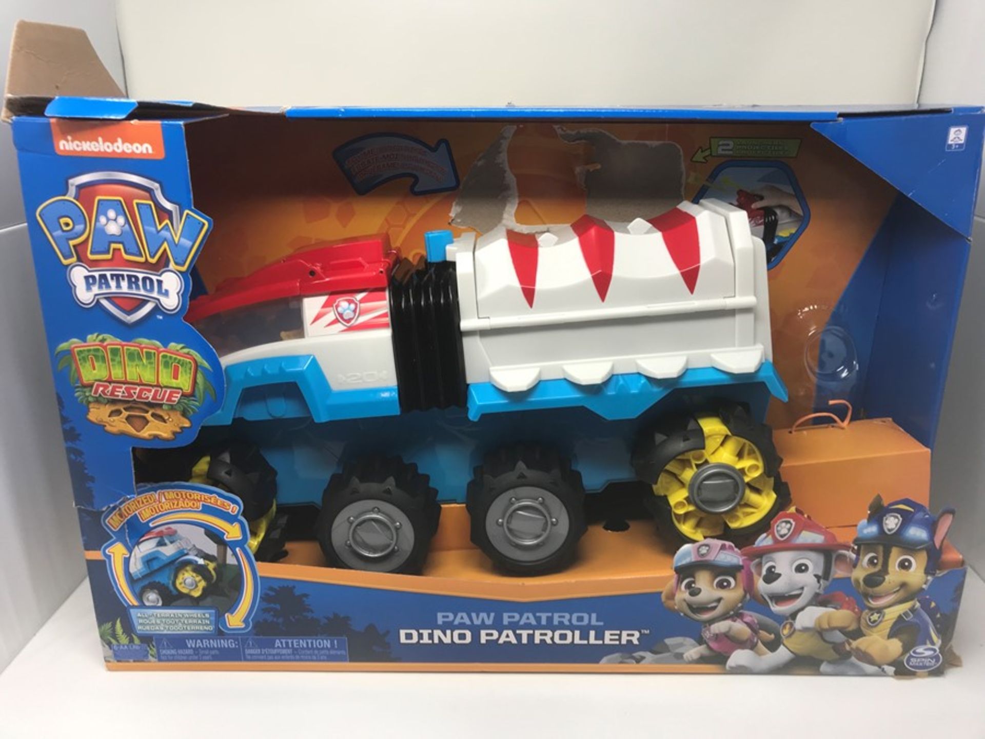 PAW Patrol 6058905 - Dino Rescue Dino Patroller Motorised Team Vehicle with Exclusive Chase and - Image 2 of 2