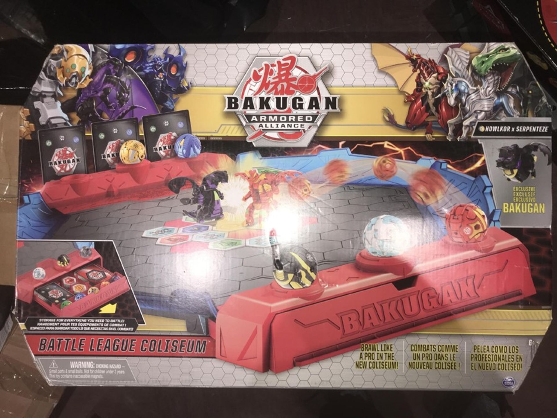 Bakugan Battle League Coliseum, Deluxe Game Board with Exclusive Bakugan, for Ages 6 and Up - Image 2 of 2