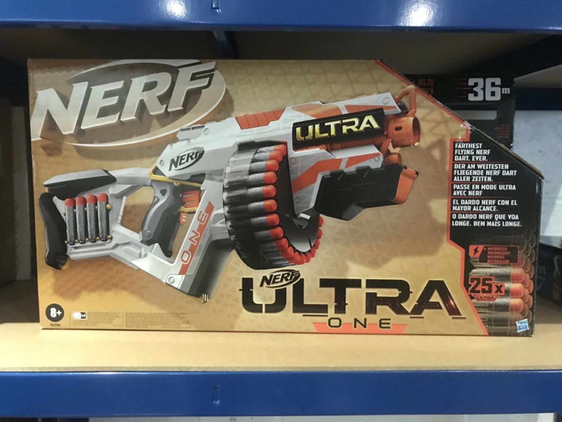 Nerf Ultra One Motorised Blaster â€“ 25 Nerf Ultra Darts â€“ Furthest Flying Nerf Darts Ever â€ - Image 2 of 2