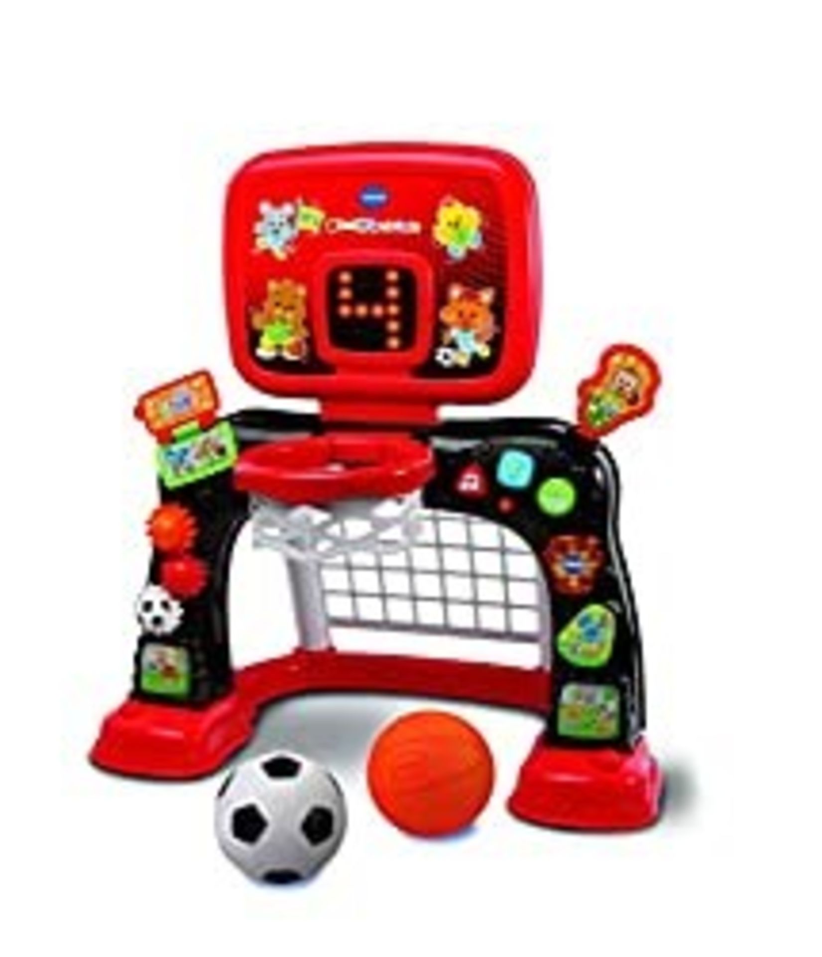VTech 2-in-1 Sports Centre, Baby Interactive Toy with Colours and Sounds, Educational Games for - Image 3 of 4