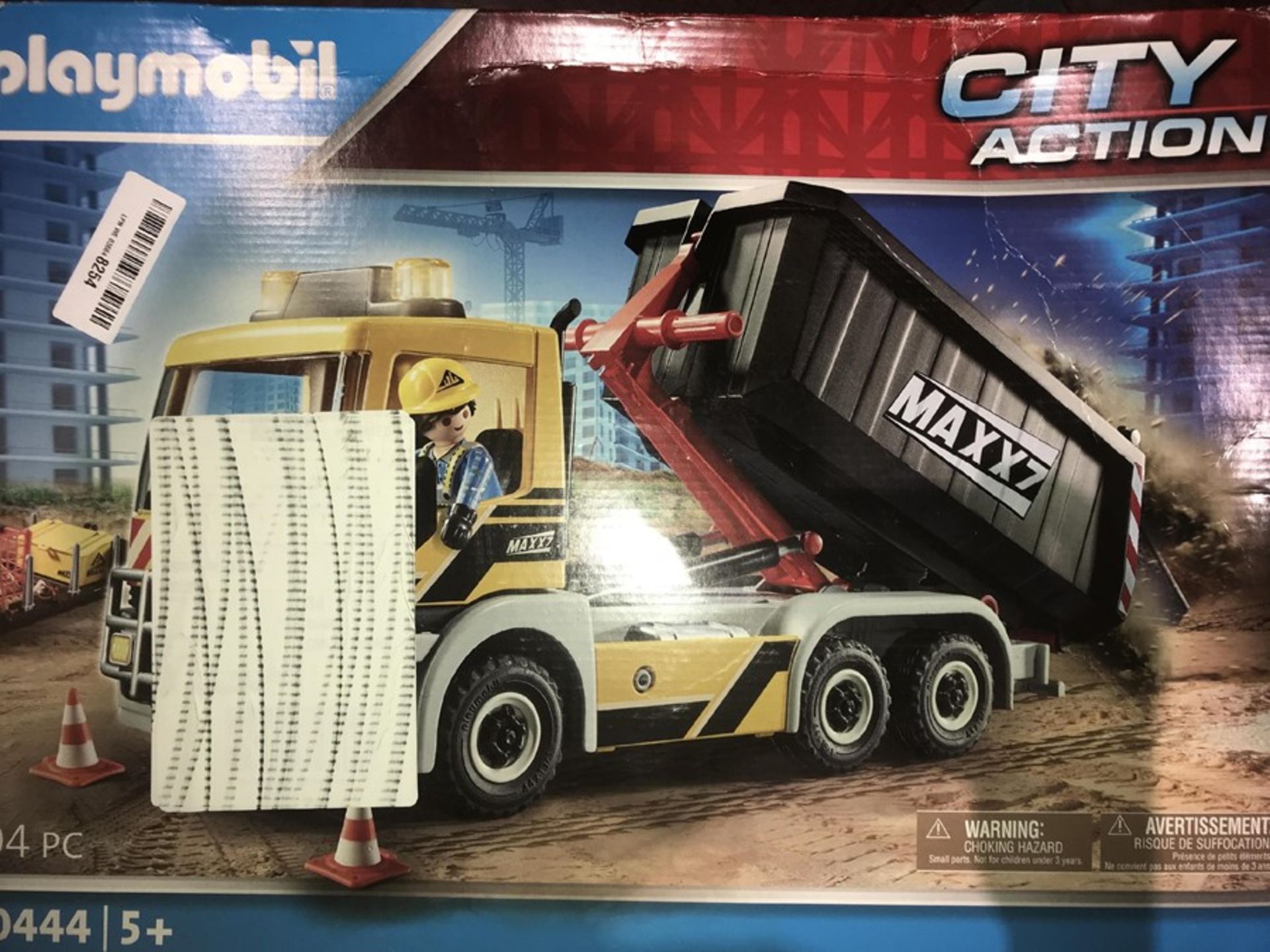 Playmobil 70444 City Action Construction Truck with Tilting Trailer - Image 2 of 2