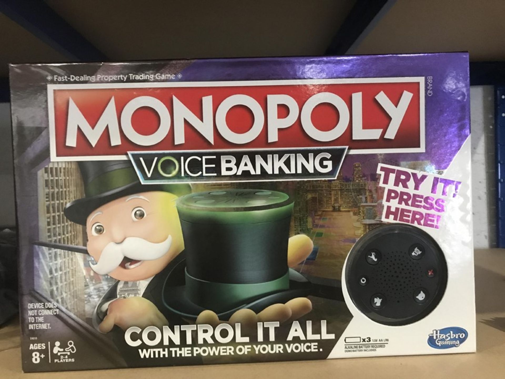 Monopoly Voice Banking Electronic Family Board Game for Ages 8 and up - Image 2 of 2