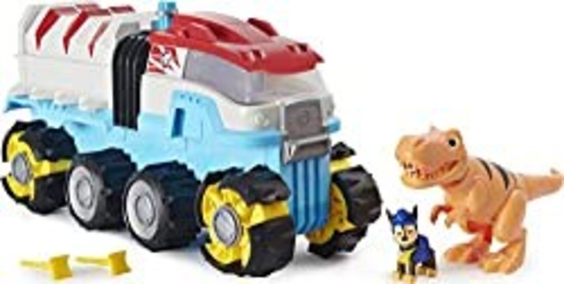 PAW Patrol 6058905 - Dino Rescue Dino Patroller Motorised Team Vehicle with Exclusive Chase and