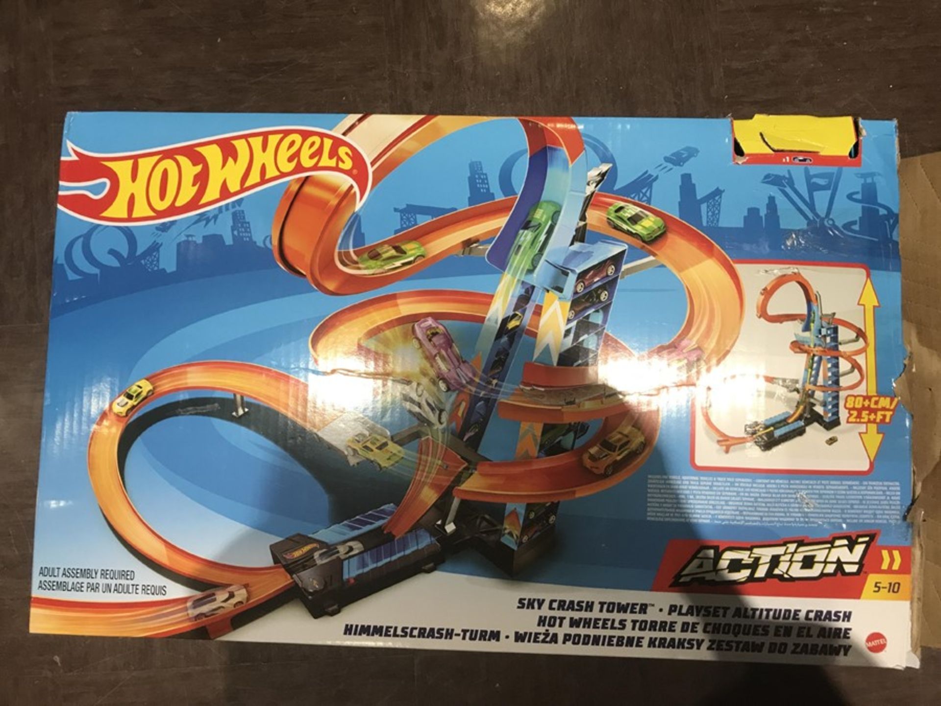 Hot Wheels Sky Crash Tower, track set - Image 2 of 2