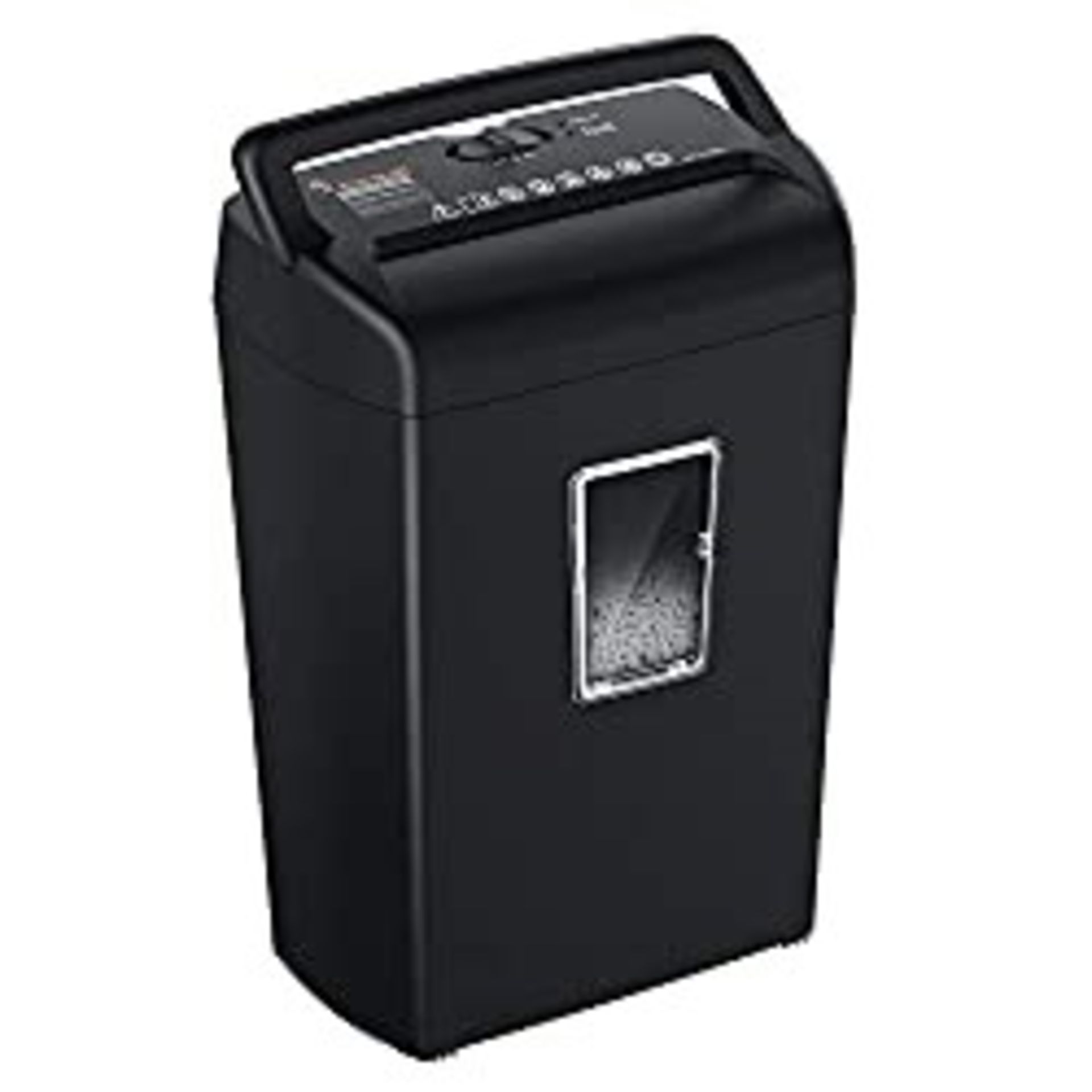 Bonsaii 10-Sheet Cross-Cut Paper and Credit Card Shredder Machine, 21-Litre Wastebasket Capacit