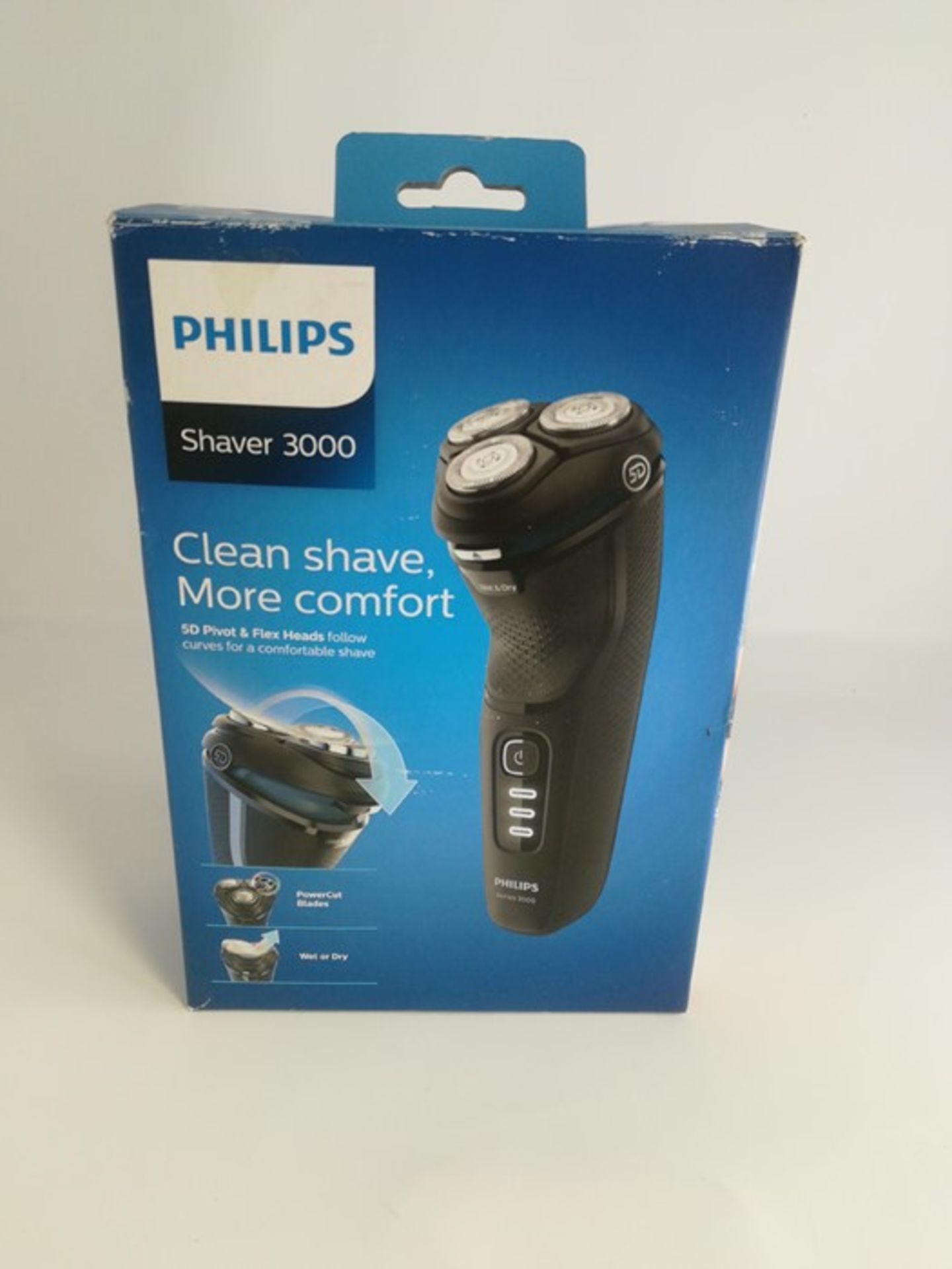RRP £59.00 Philips New Series 3000 Wet or Dry Men's Electri - Image 2 of 2