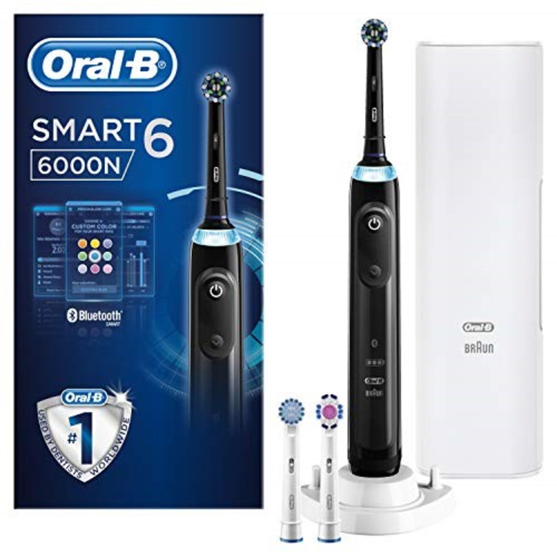 RRP £88.00 Oral-B Smart 6 6000N CrossAction Electric Toothb