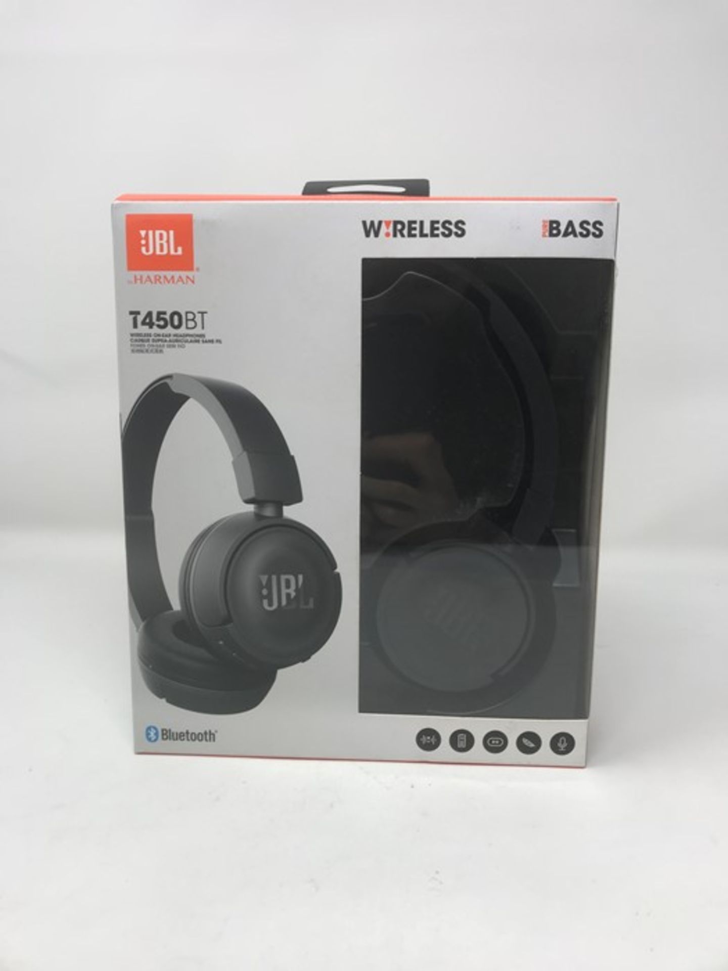 RRP £89.00 JBL T600 ON-EAR WIRELESS ANC -BLACK - Image 2 of 2