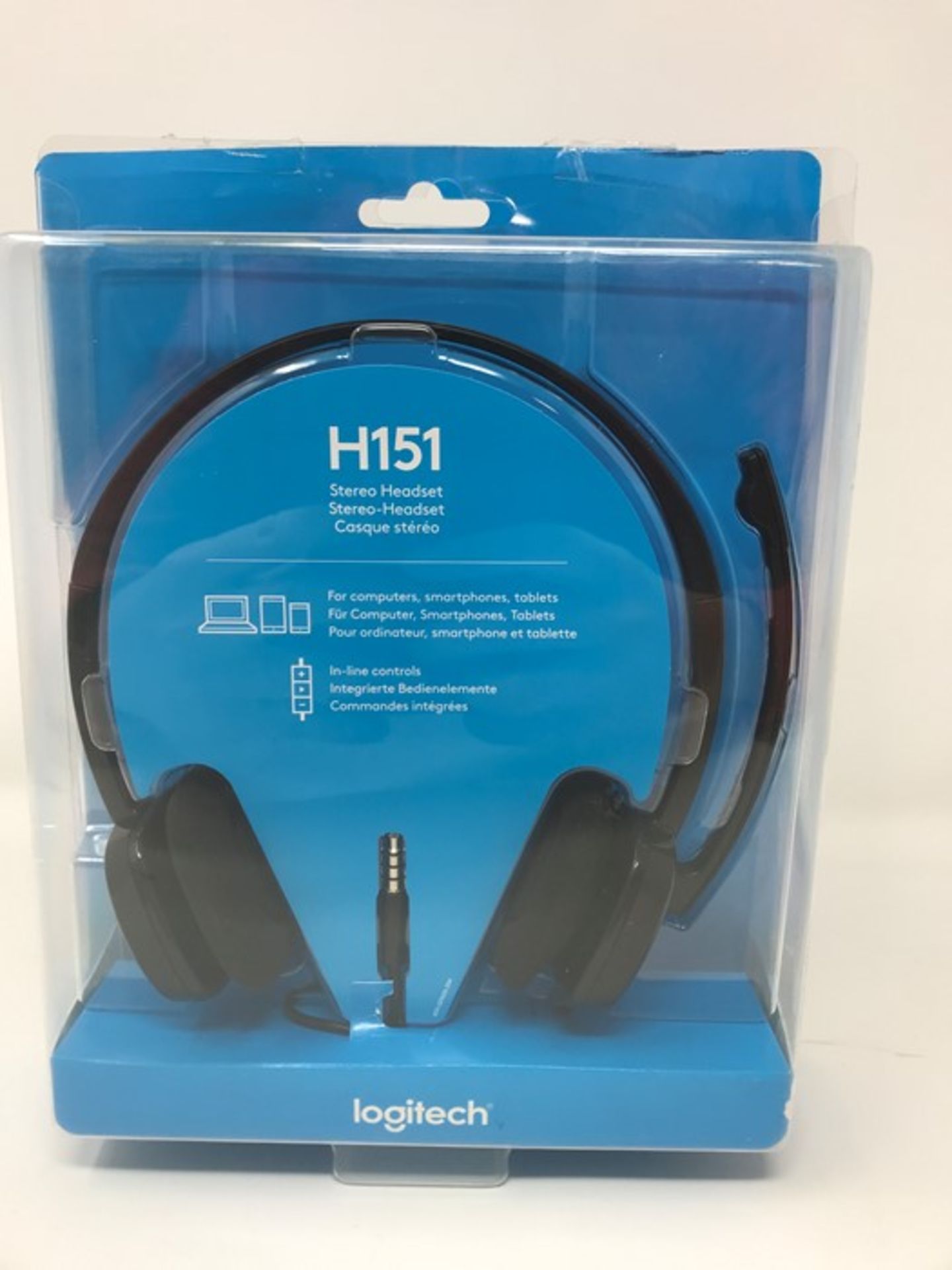 LOGITECH H150 HEADSET BLACK - Image 2 of 2