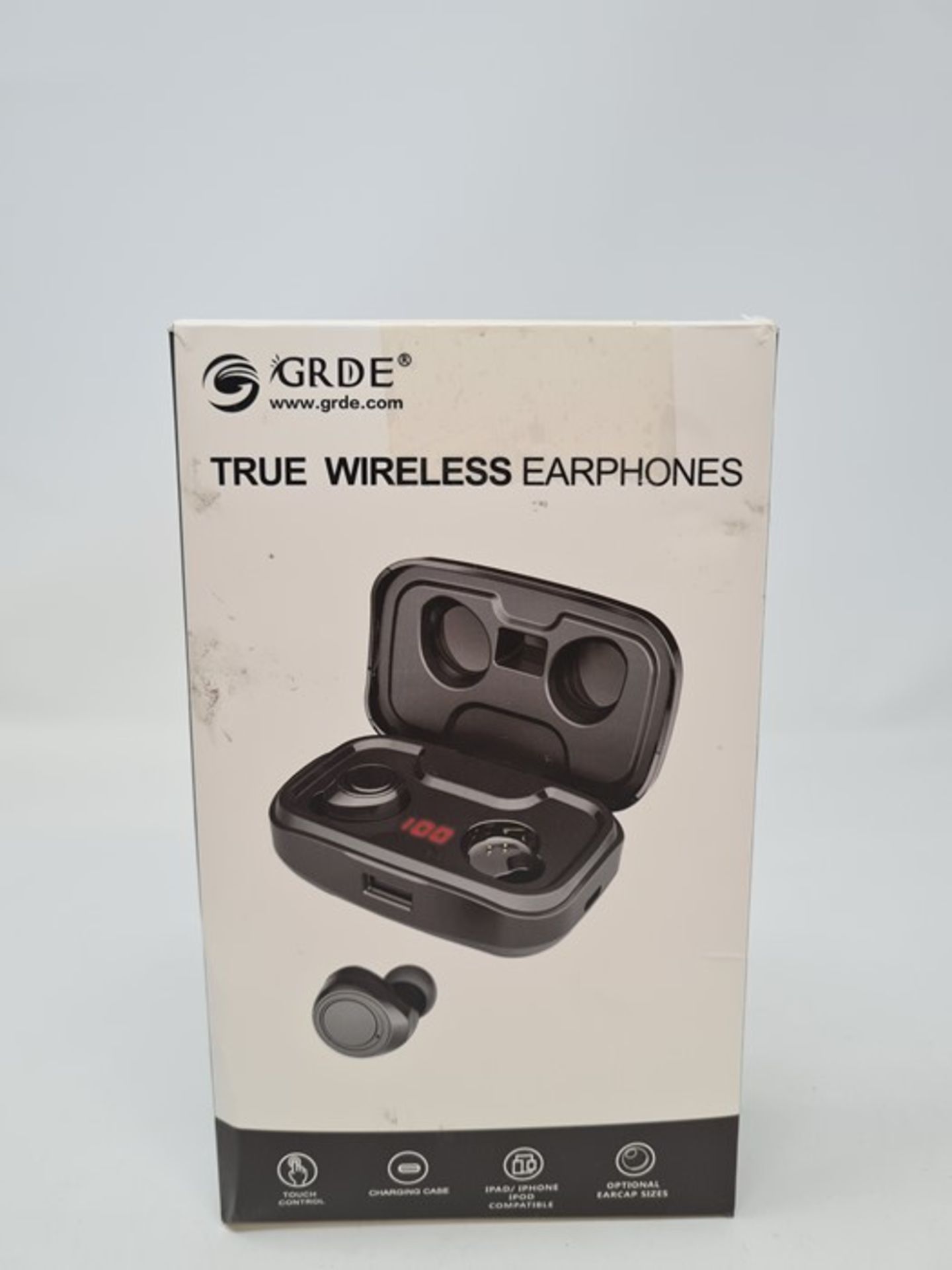 Wireless Earbuds, GRDE Wireless Headphones with - Image 2 of 2