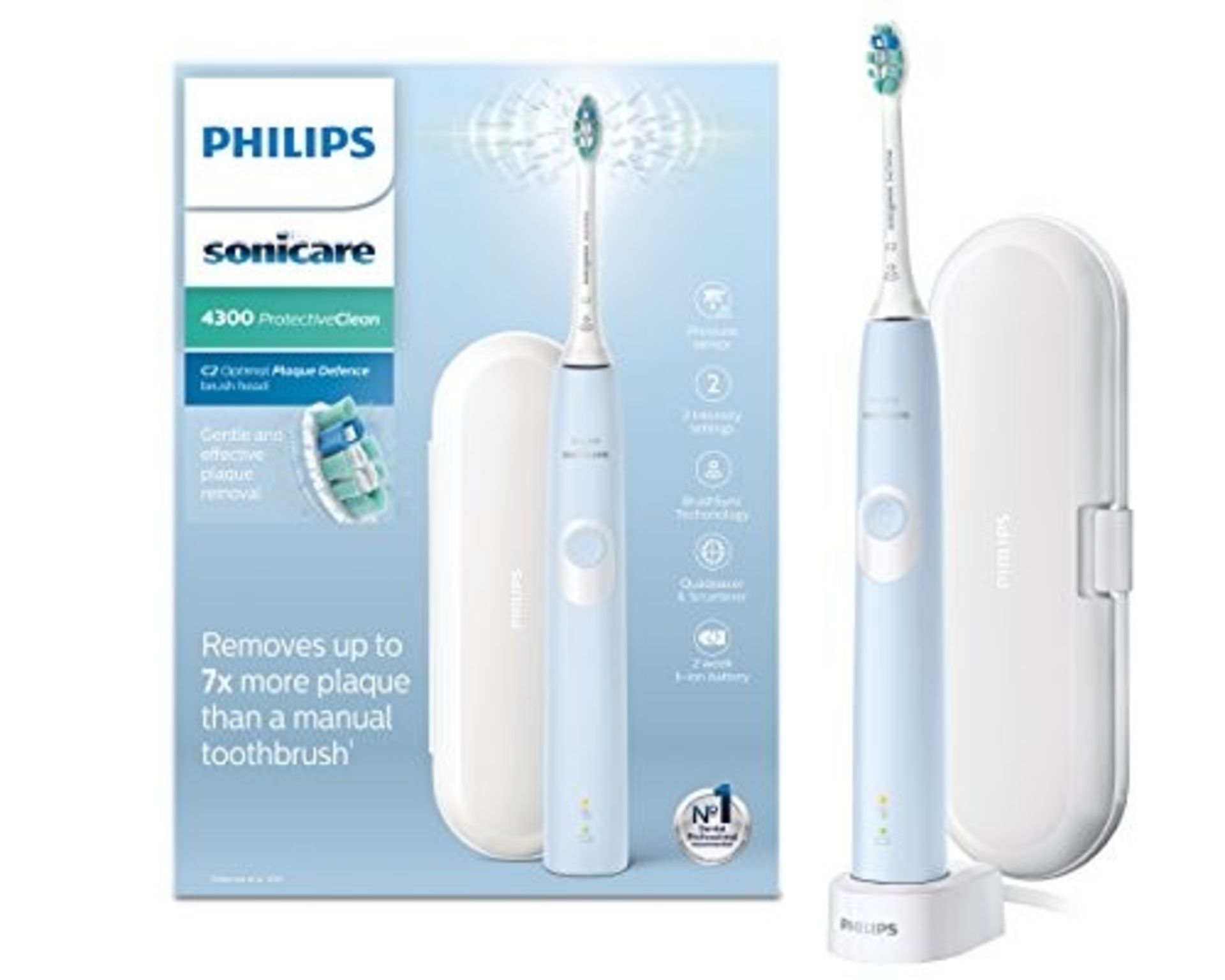 RRP £59.00 Philips Sonicare ProtectiveClean 4300 Electric T