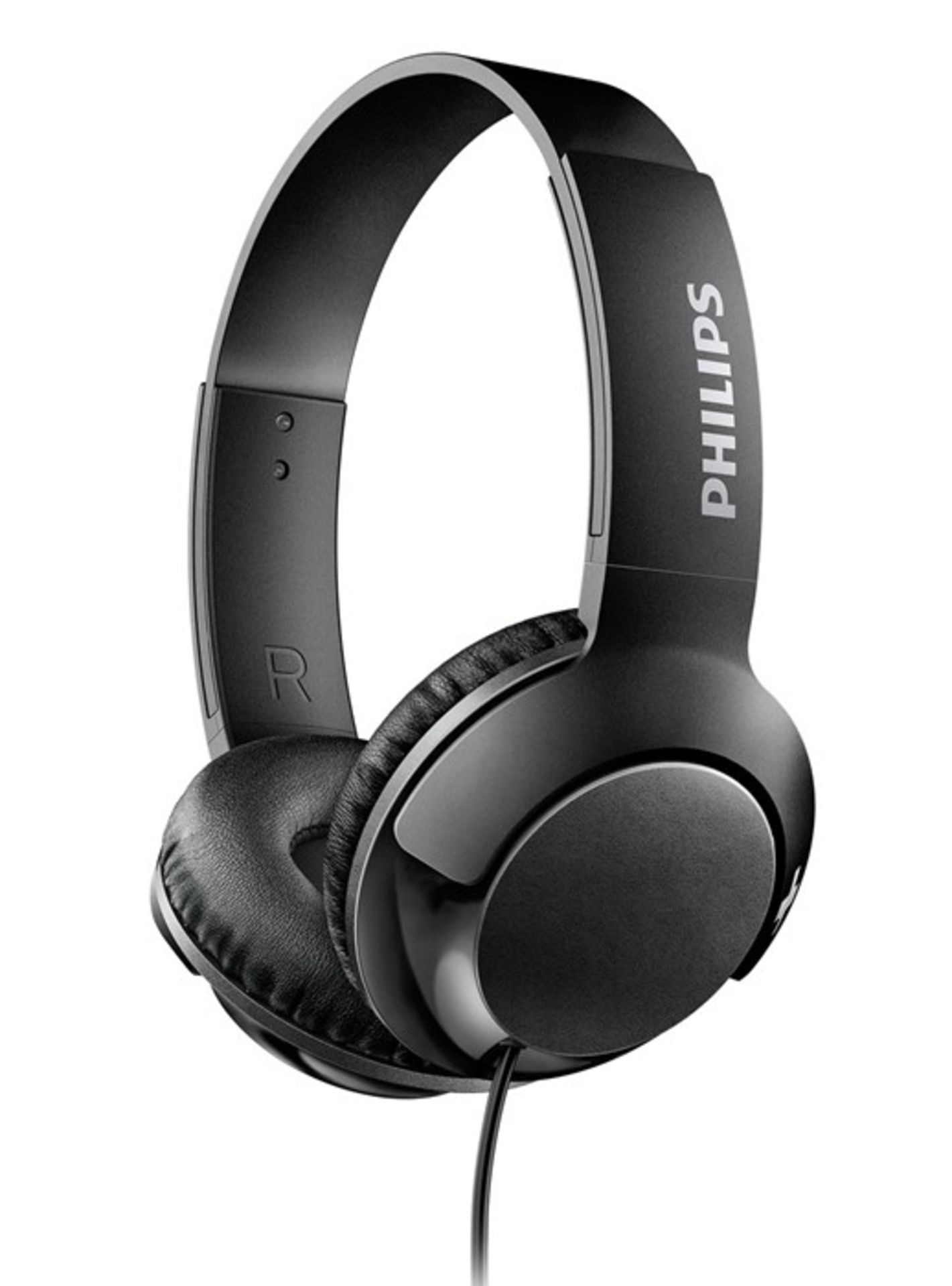 PHILIPS WIRED BASS+ DJ ON EAR - BLACK
