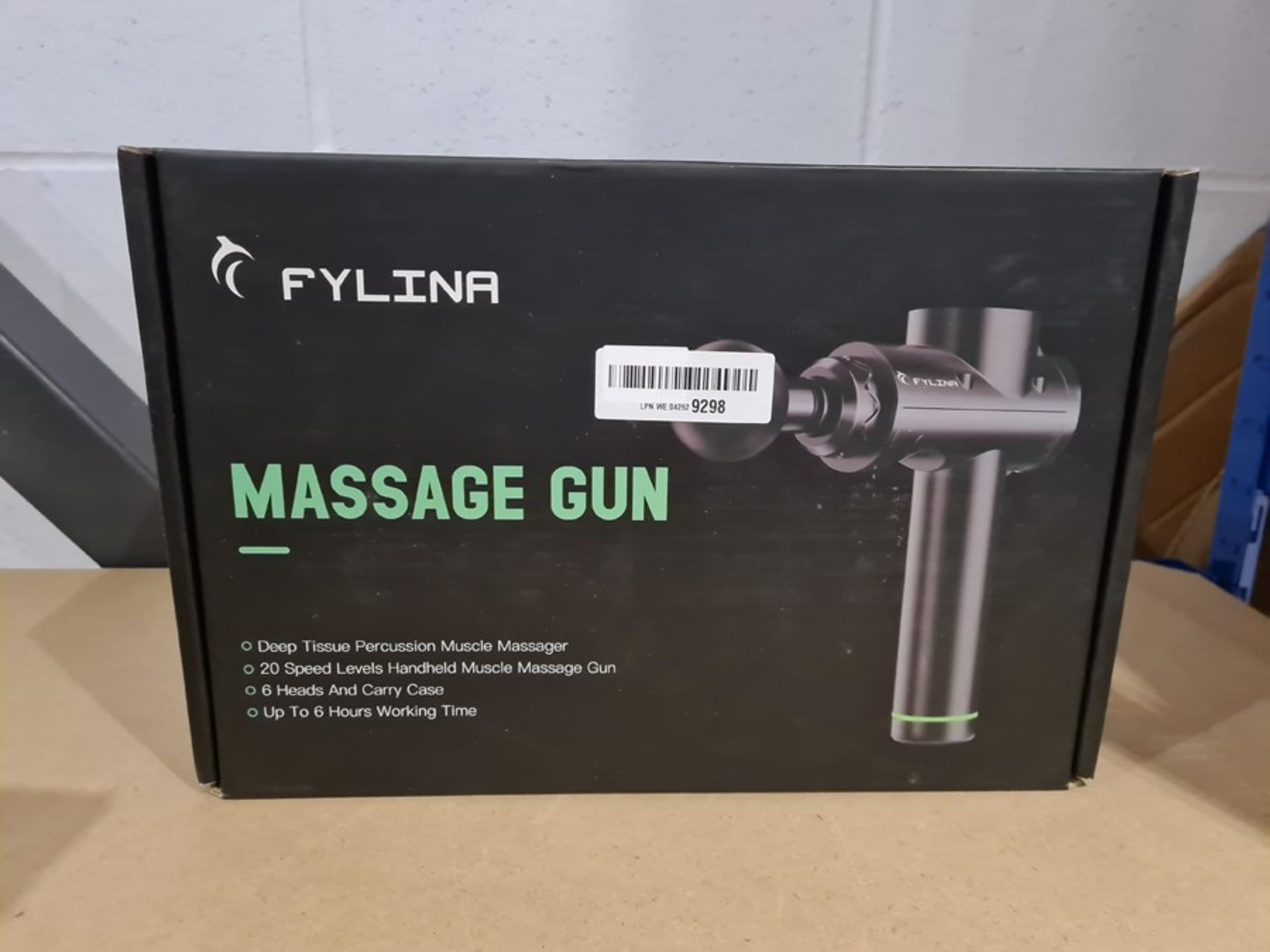 RRP £61.00 FYLINA Muscle Massage Gun, Hand-Held Deep Tissue