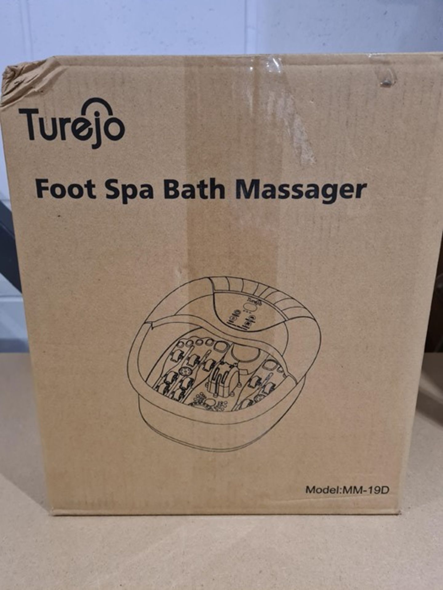 Foot Spa and Massager, Turejo Home Spa Bath with - Image 2 of 2