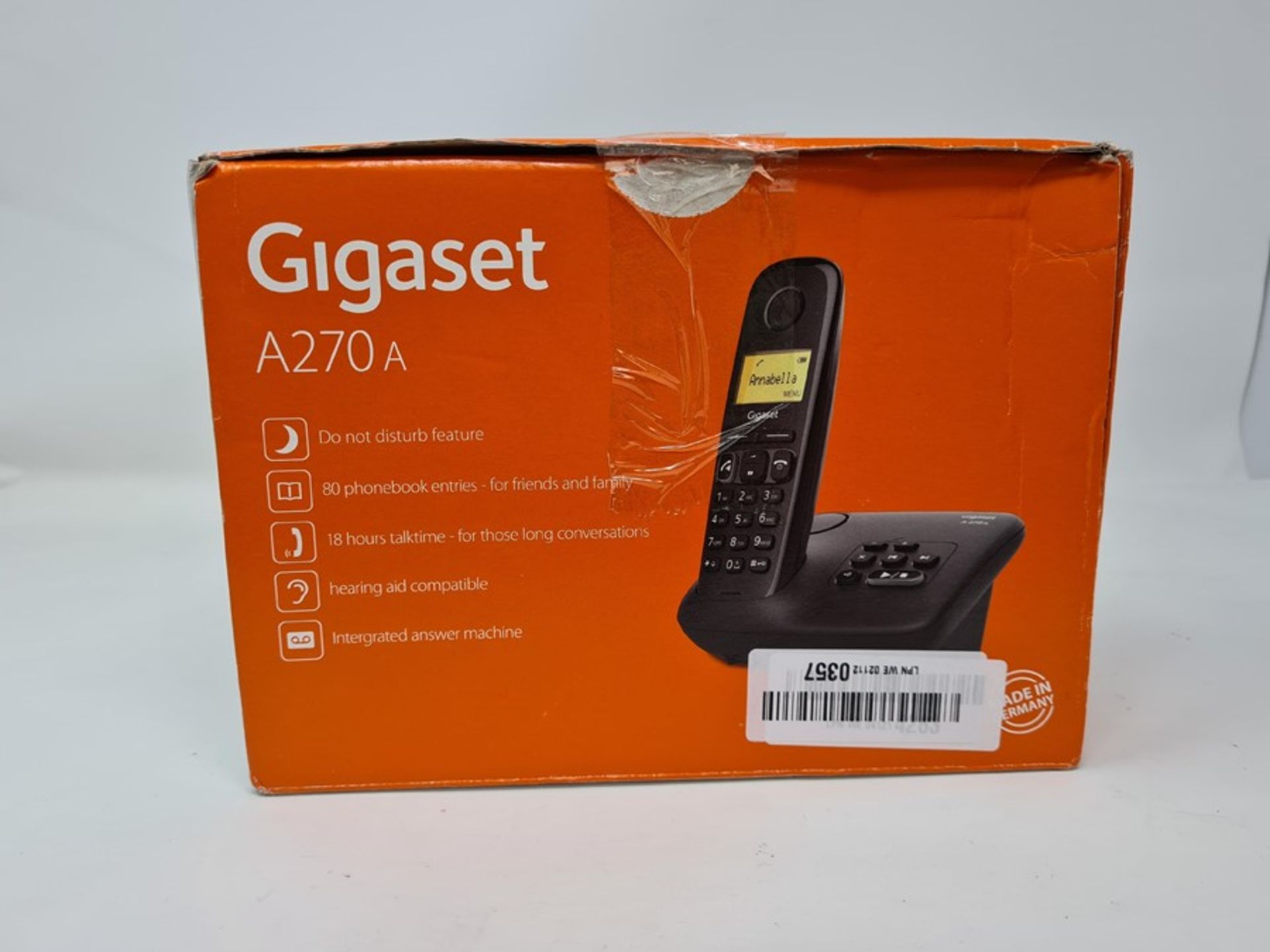 Gigaset A270A Easy to use Cordless Home Telephon - Image 2 of 2