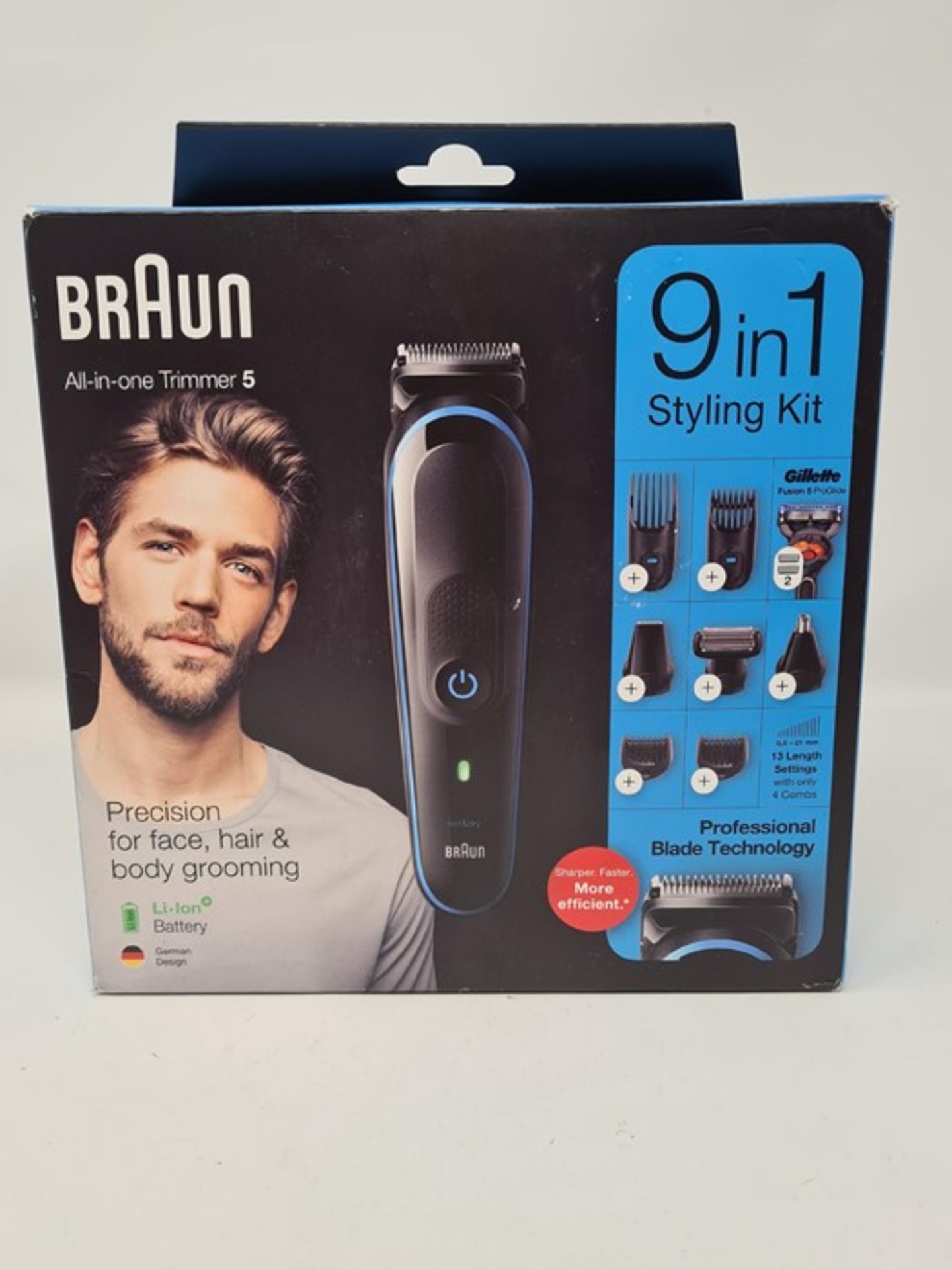 Braun 9-in-1 All-in-one Trimmer 5 MGK5280, Beard - Image 2 of 2