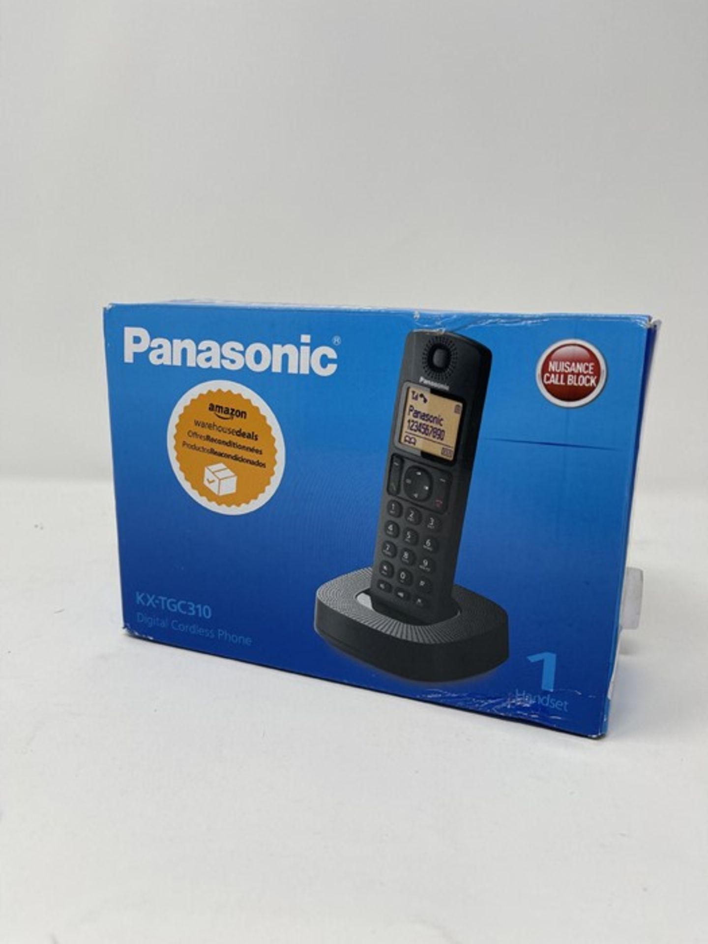 Panasonic KX-TGC310EB Digital Cordless Phone wit - Image 2 of 2