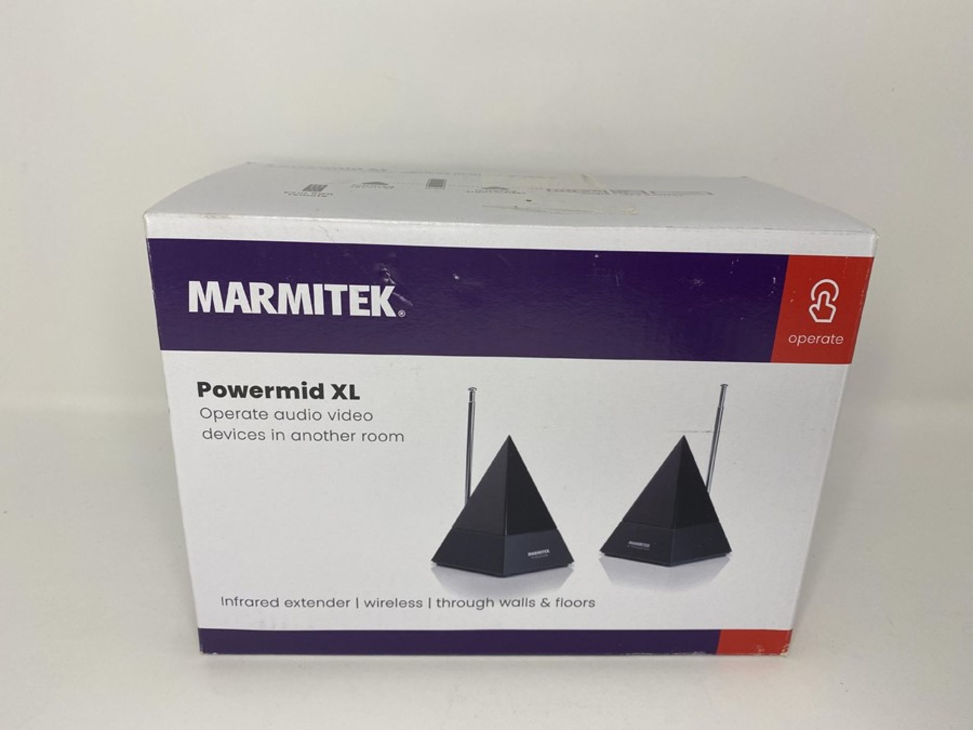 Wireless IR Extender - Marmitek Powermid XL - Tr - Image 2 of 2