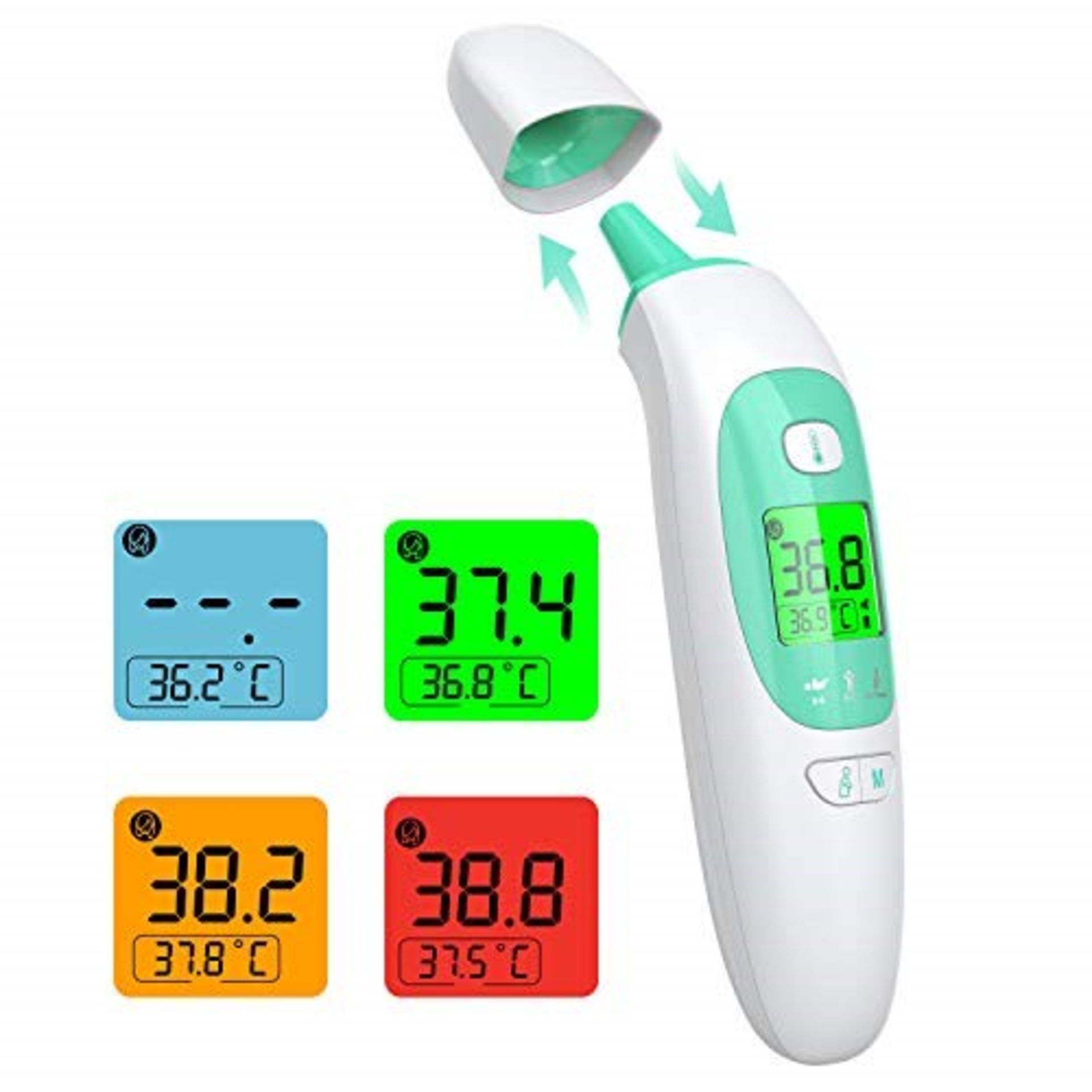 Infrared Digital Ear and Forehead Thermometer No