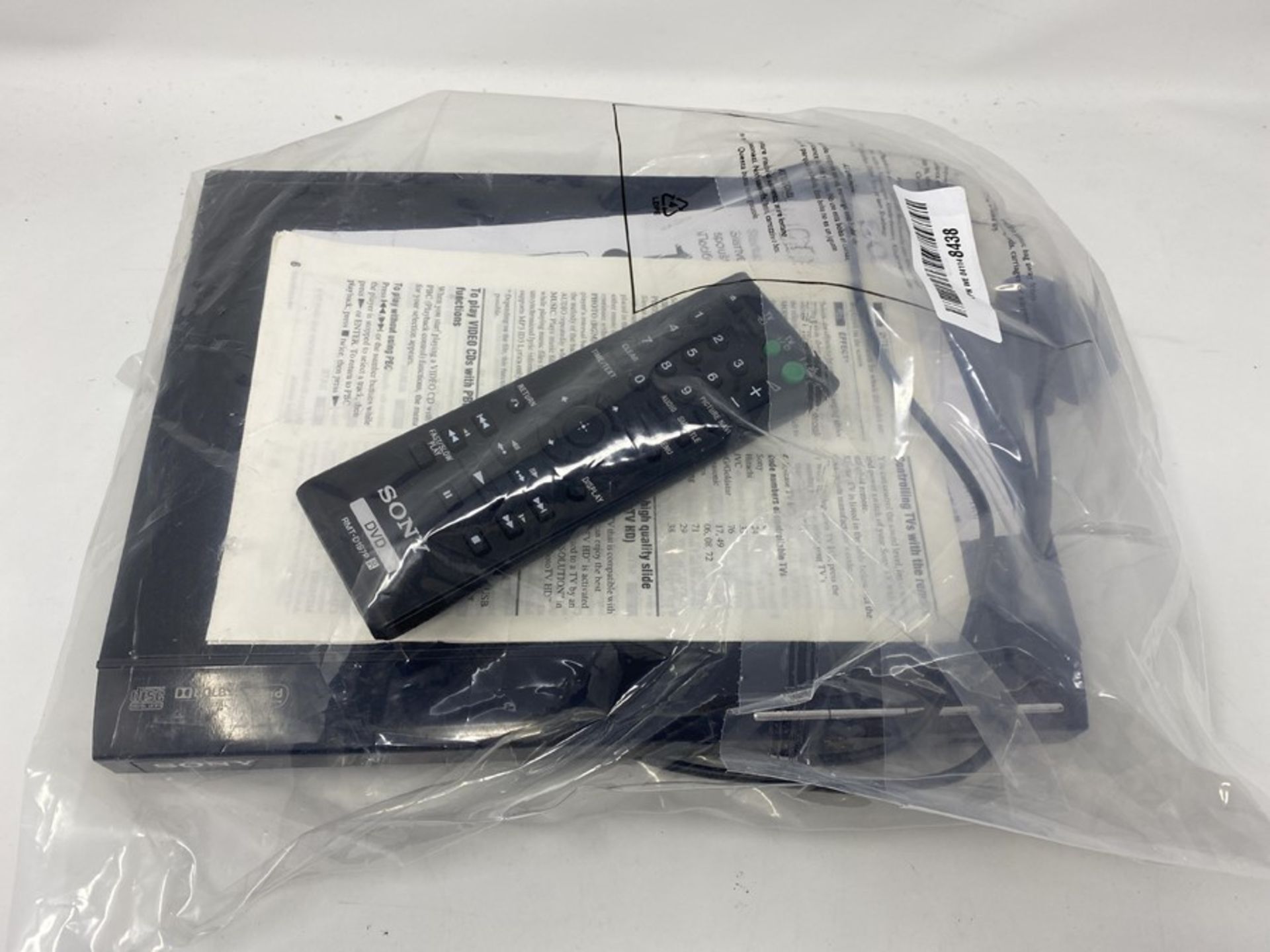 Sony DVPSR760H DVD Upgrade Player (HDMI, 1080 Pi - Image 2 of 2
