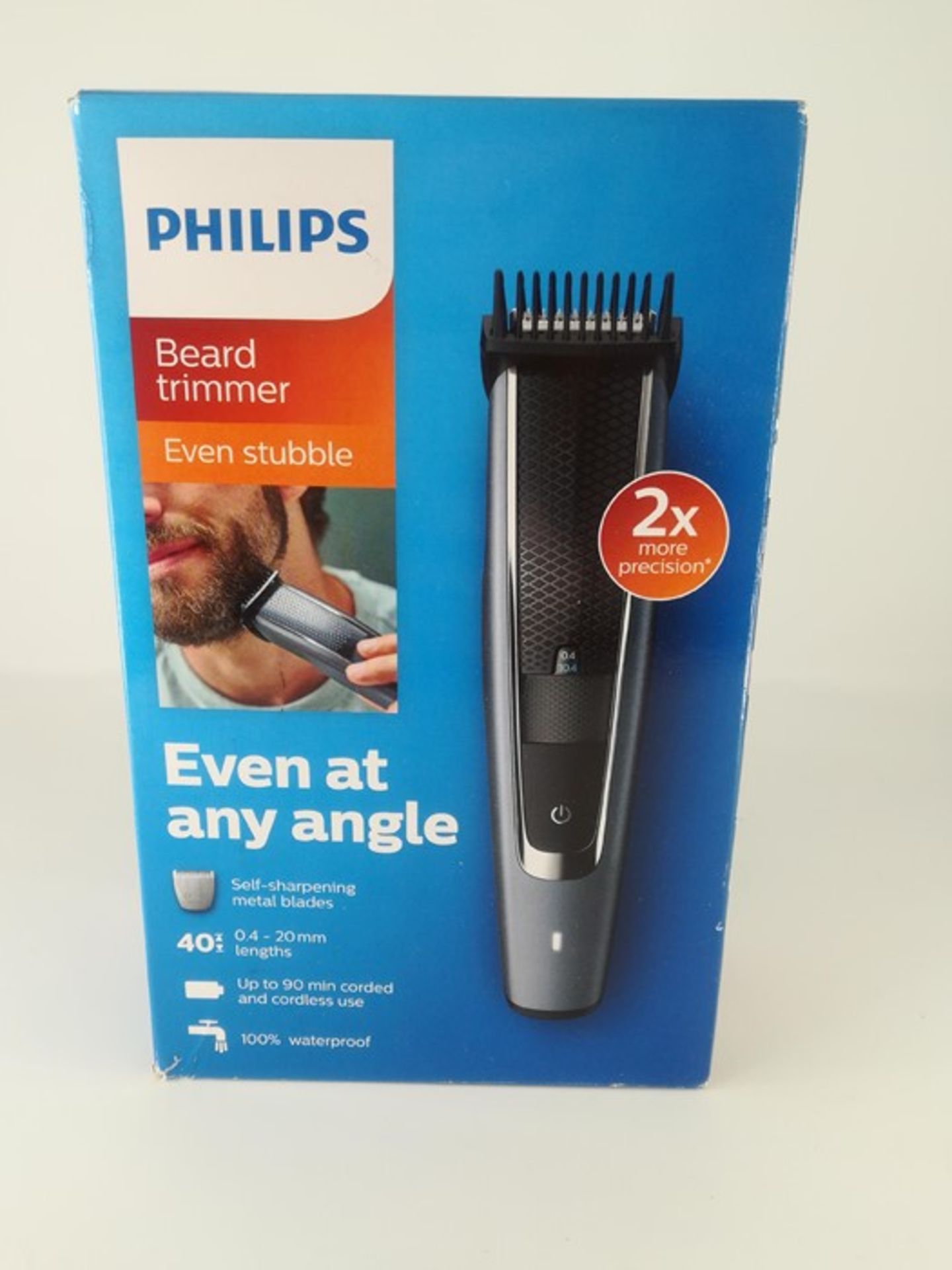 RRP £50.00 Philips Beard & Stubble Trimmer/Hair Clipper for - Image 2 of 2