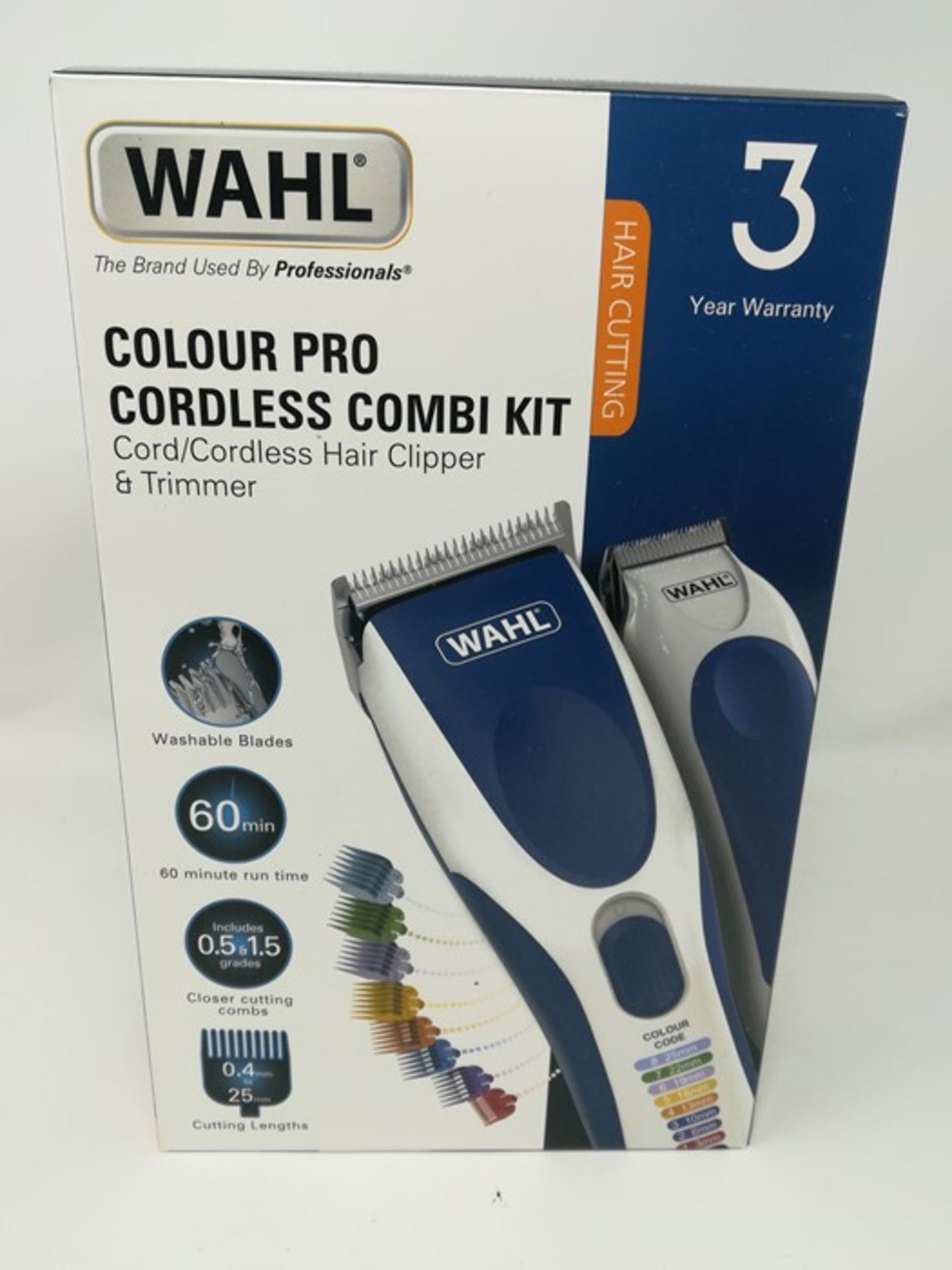 Wahl Hair Clippers for Men, Colour Pro Cordless - Image 2 of 2