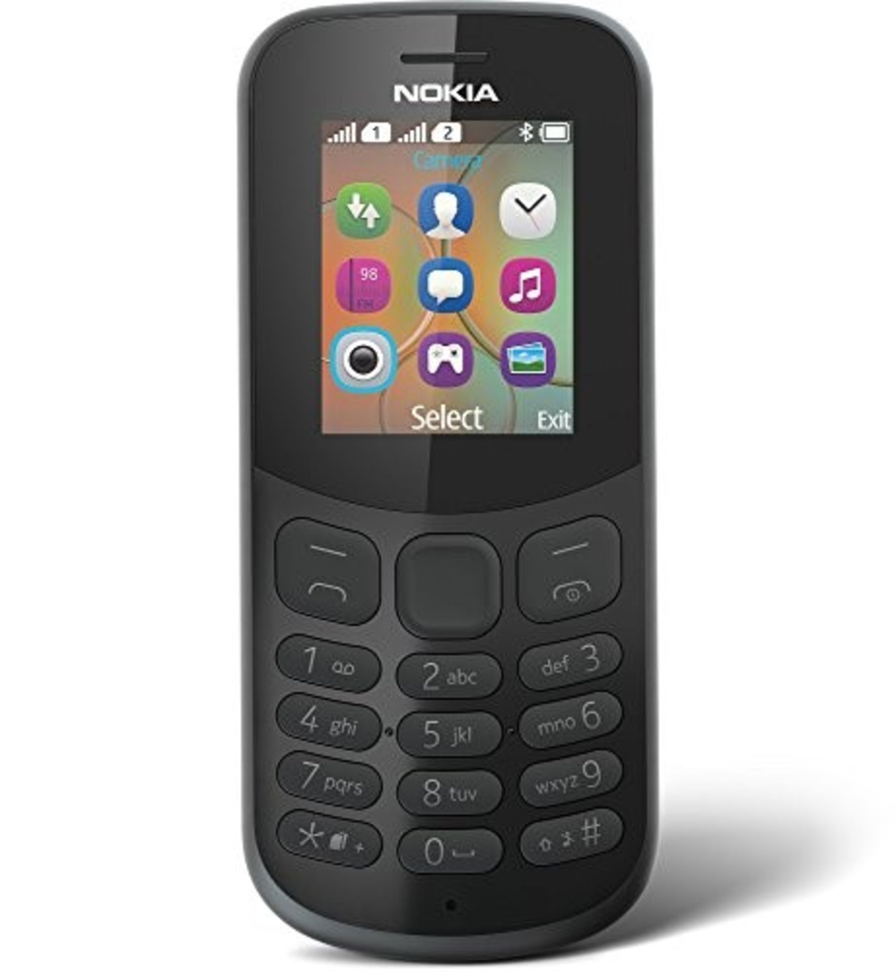 Nokia 130 SIM-Free Mobile Phone (2017 Edition) -