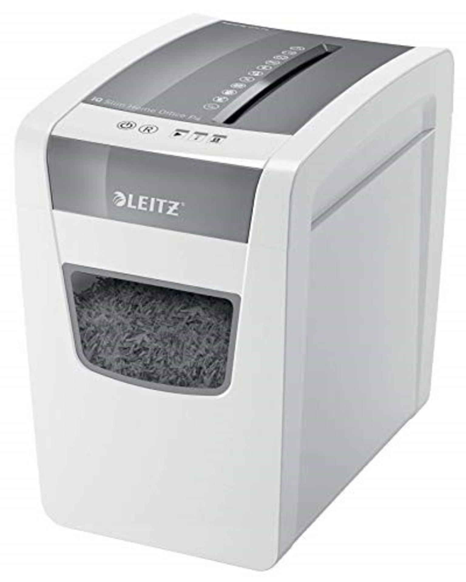 RRP £89.00 Leitz IQ Slim Home Office Cross Cut Paper Shredd