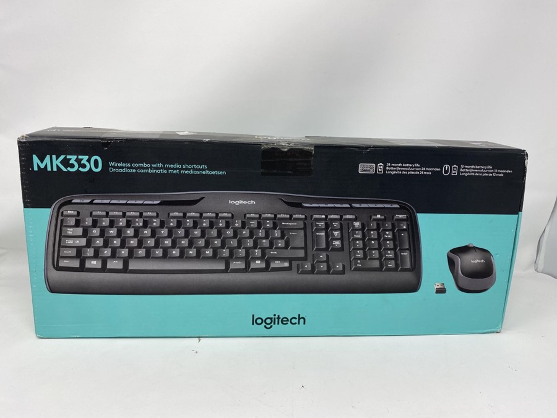 Logitech K270 Wireless Keyboard for Windows, 2.4 - Image 2 of 2