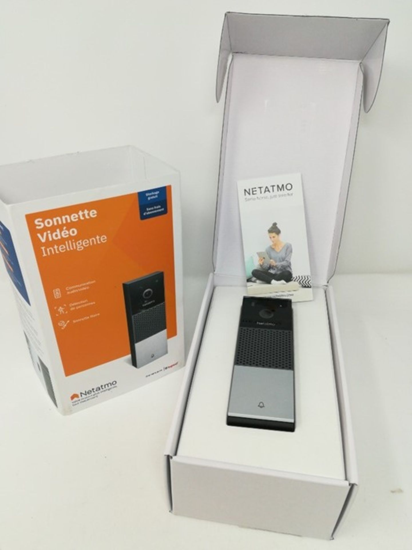 RRP £269.00 Netatmo Smart Video Doorbell, 2-way audio, Perso - Image 4 of 4