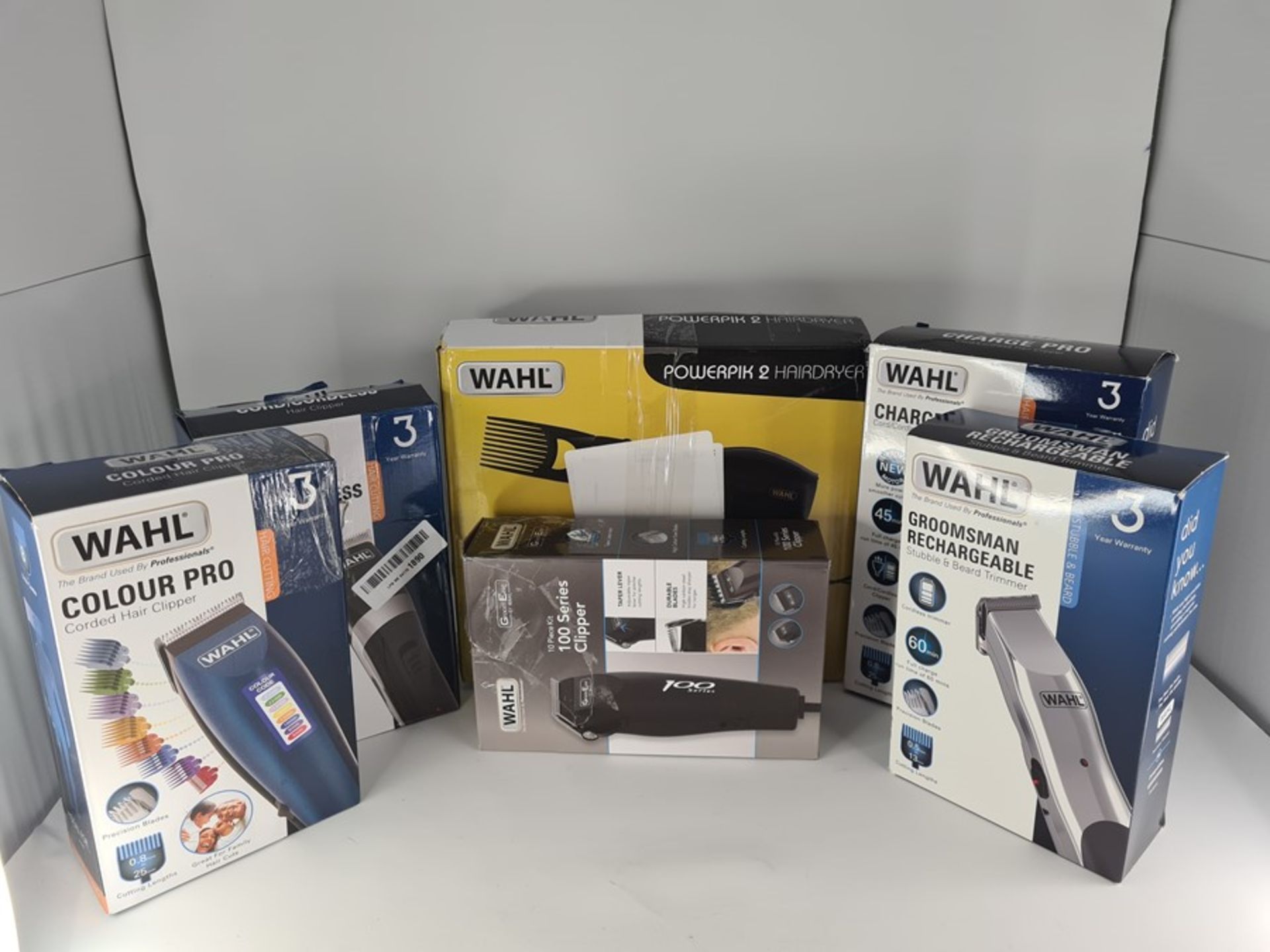 COMBINED RRP £104.00 LOT TO CONTAIN 6 ASSORTED Personal Care Appliances: Wahl, Wahl, Wahl, Wahl