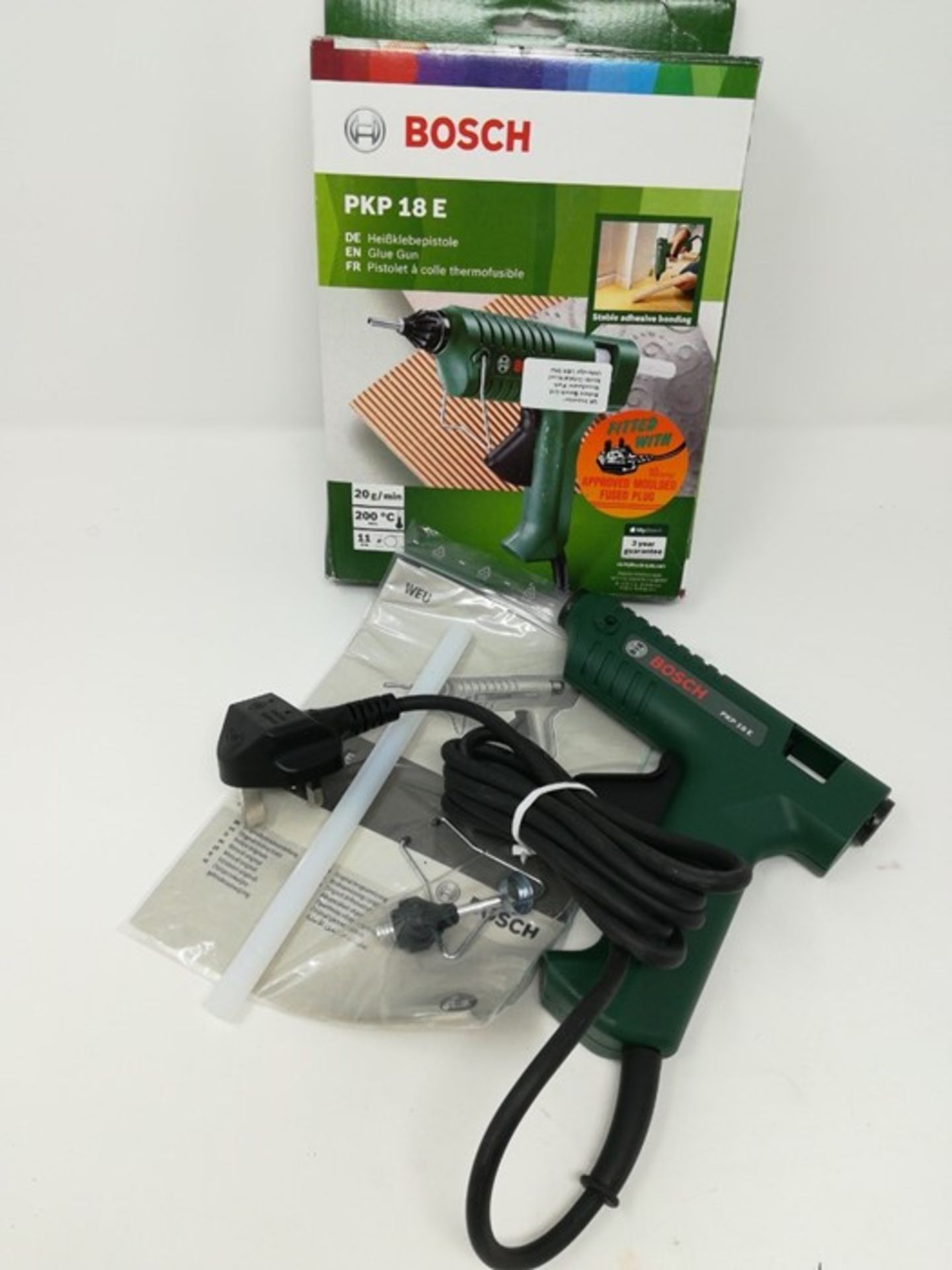 Bosch Glue Gun PKP 18 E (1 x Extra-Length Nozzle - Image 3 of 3