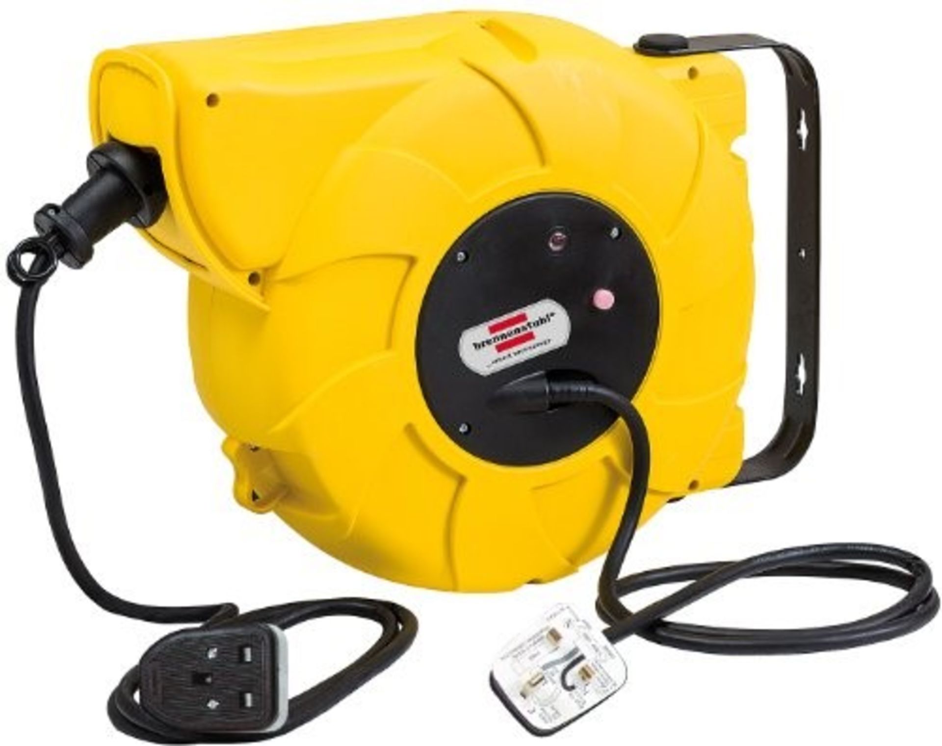RRP £68.00 Brennenstuhl Automatic Cable Reel for Wall or Ce