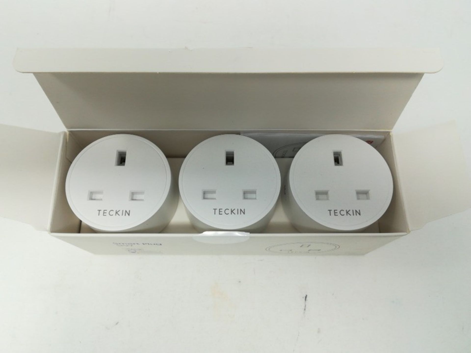 Smart Plug, TECKIN 13A Mini WiFi Socket Works wi - Image 2 of 2