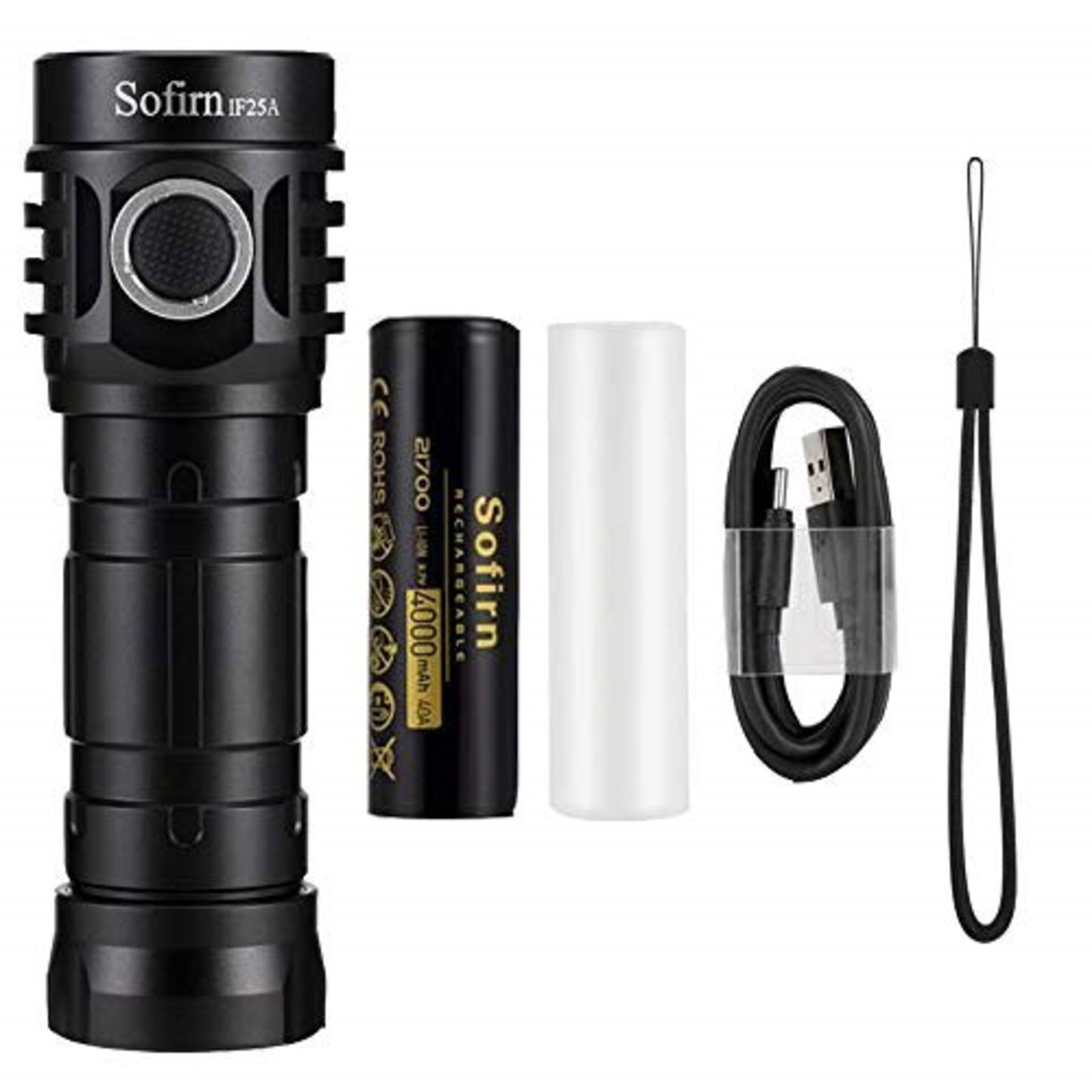 Sofirn IF25A Led Torch, Super Bright 3800 Lumen