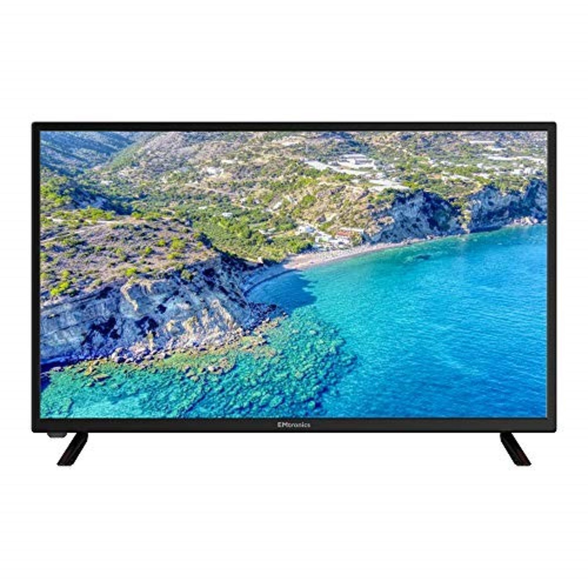 RRP £124.00 EMtronics 32" Inch HD Ready LED TV with 3 x HDMI