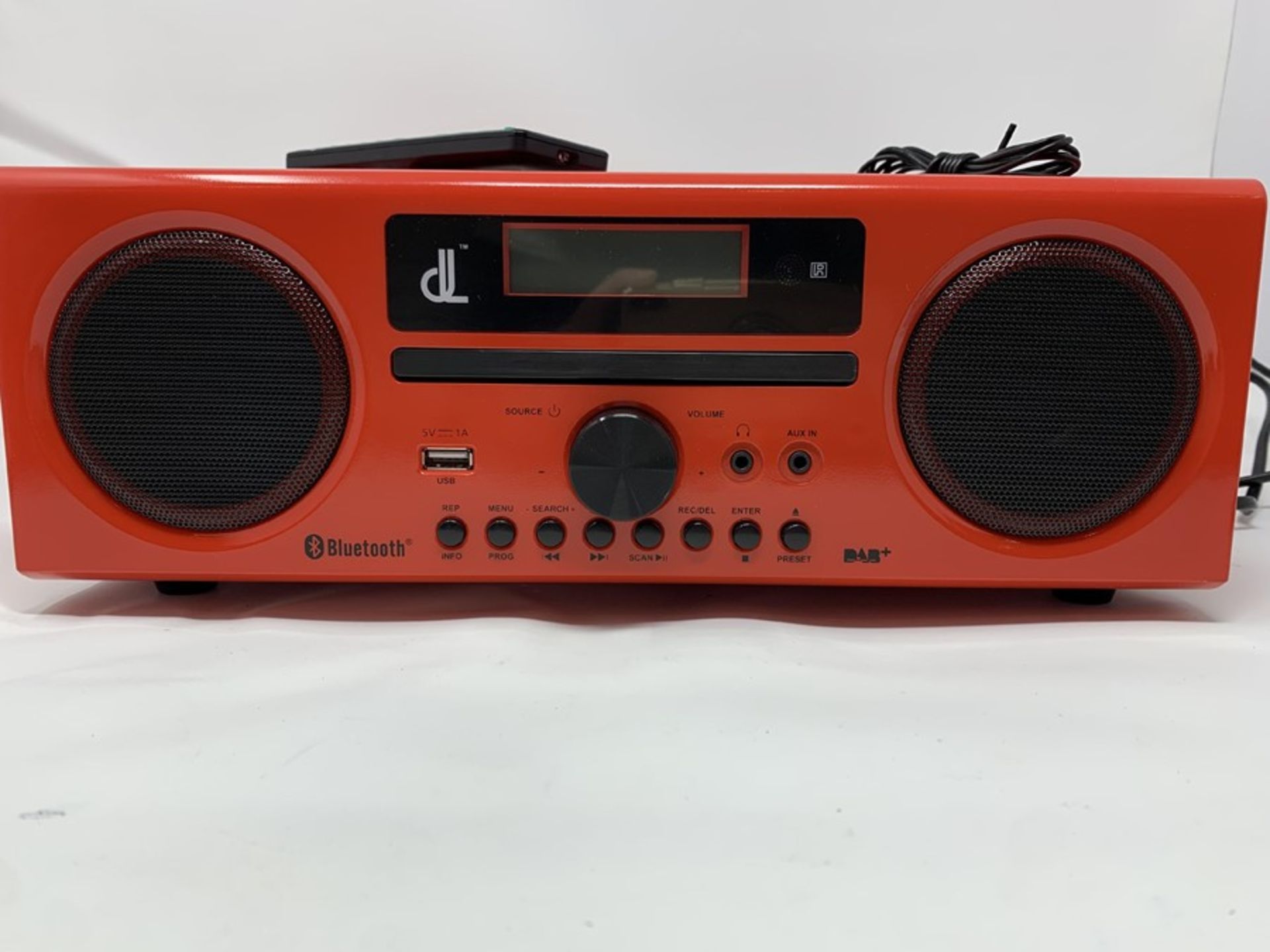 RRP £95.00 DAB+/FM DSP Radio,DLITIME HiFi CD Player with Hi - Image 2 of 2