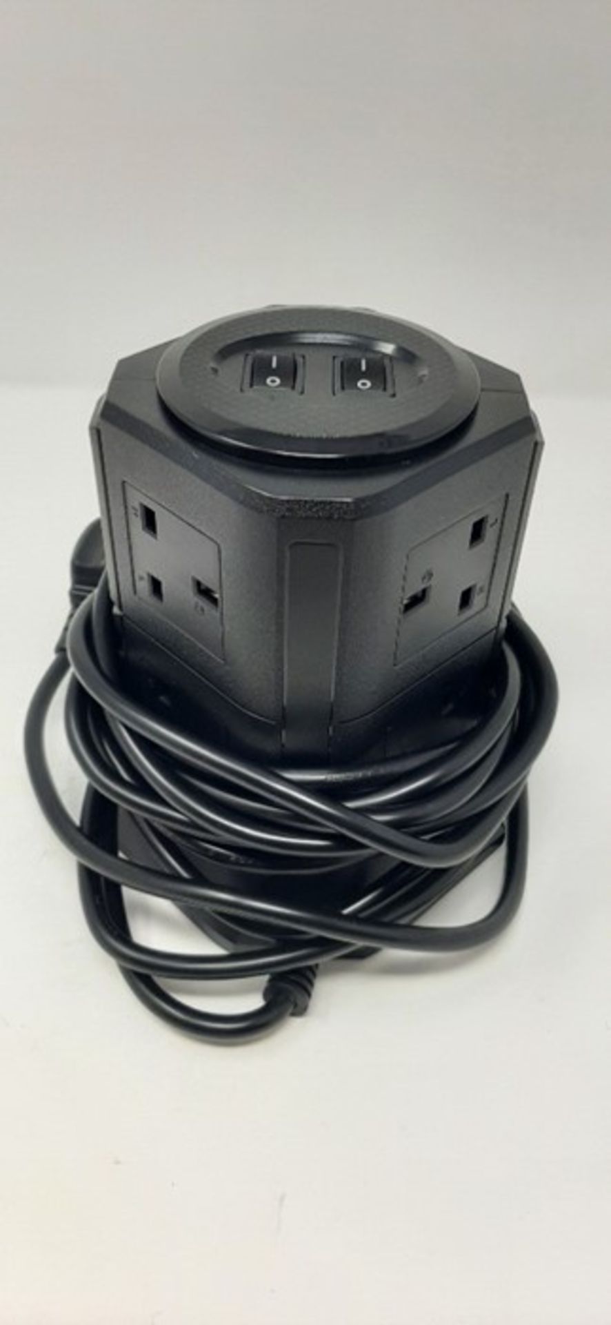 Tower Extension Lead 5M, Vertical Power Strip wi - Image 2 of 2