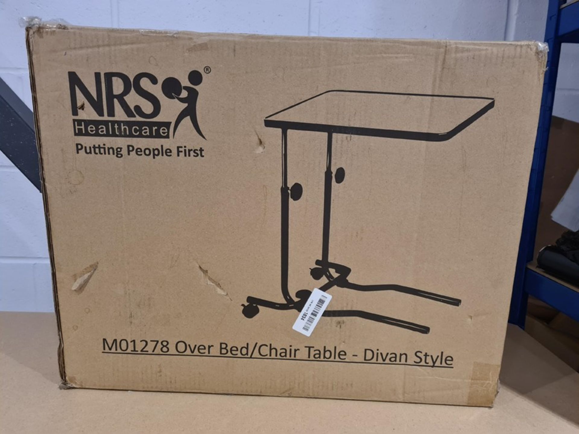 NRS Healthcare M01278 Overbed and Chair Table, D - Image 2 of 2
