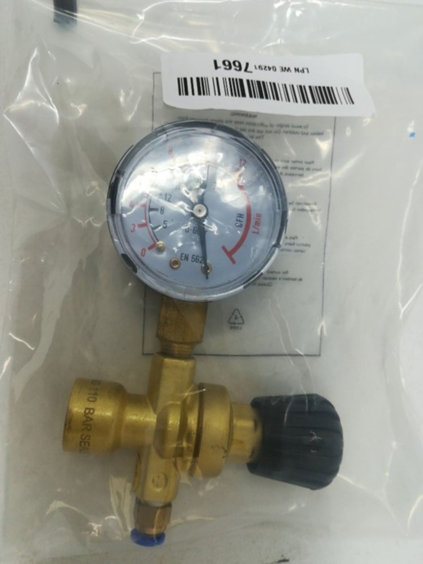 Sealey REG/MMG MIG Gas Regulator Disposable Cyli - Image 2 of 2