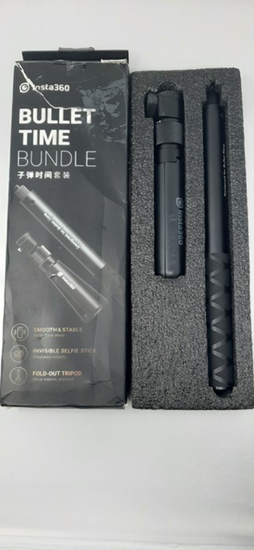 RRP £50.00 Insta360 Bullet Time Bundle - Kit con Selfie Sti - Image 2 of 2