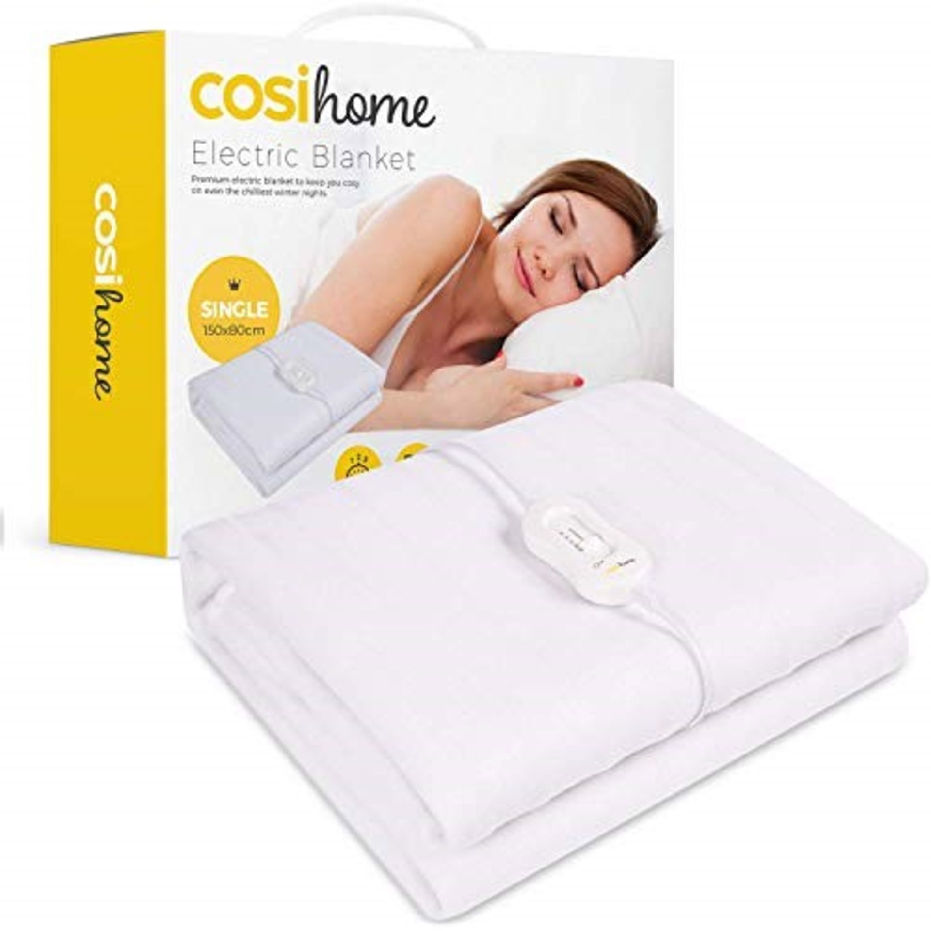 Premium Comfort King Size Electric Blanket - Con