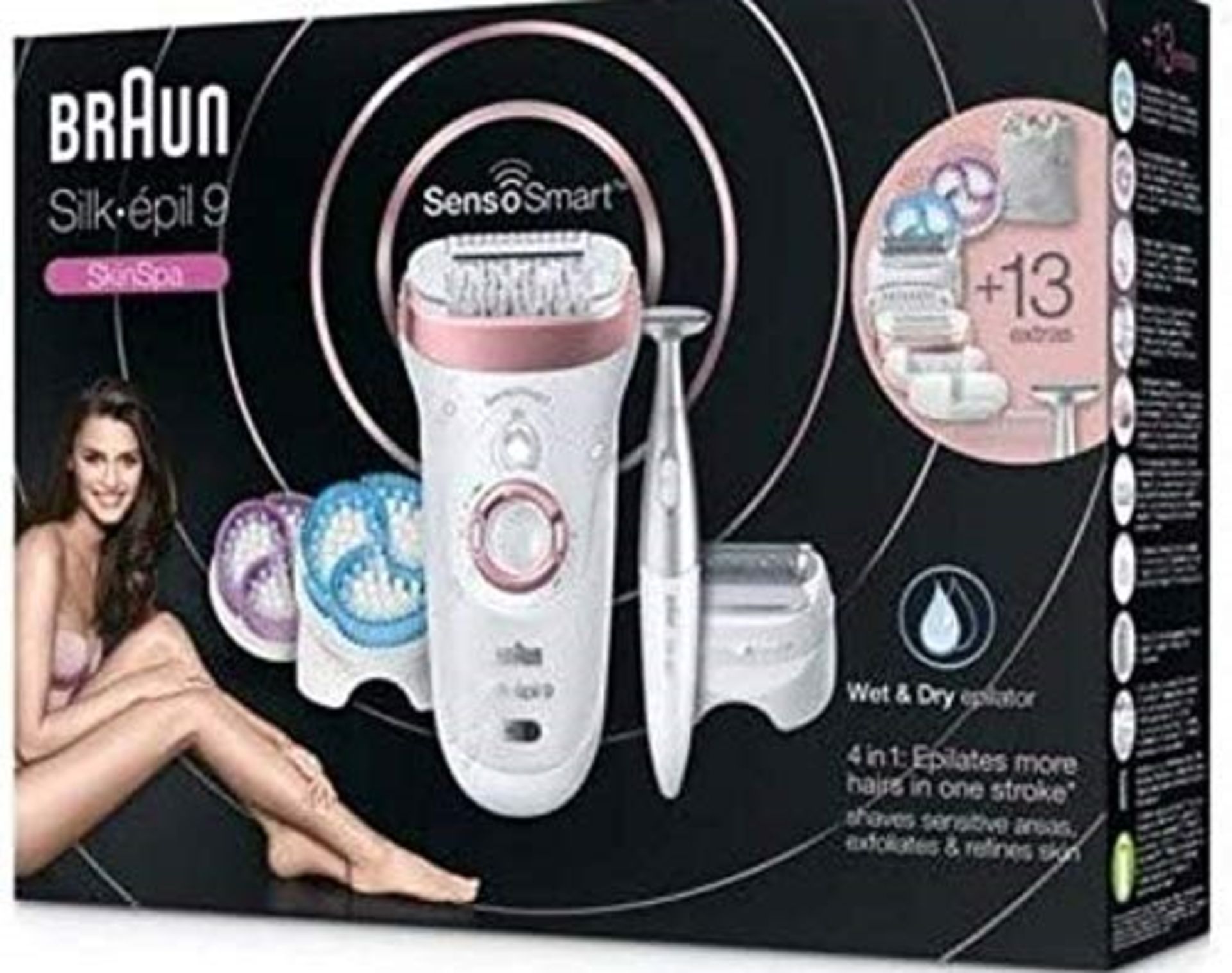 RRP £129.00 Braun Silk-Ã©pil 9-980 Epilator for Long-Lasting