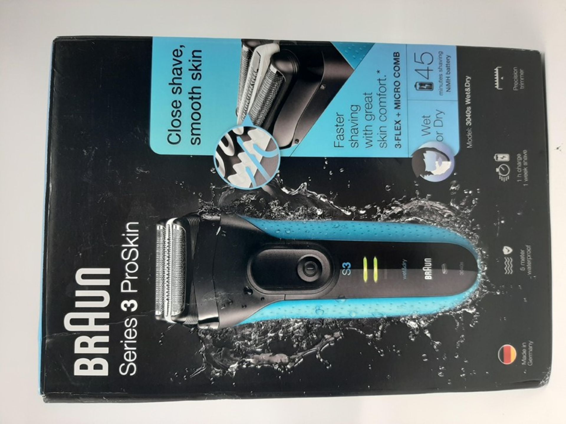 Braun Series 3 ProSkin 3040s Electric Shaver, We - Image 2 of 2