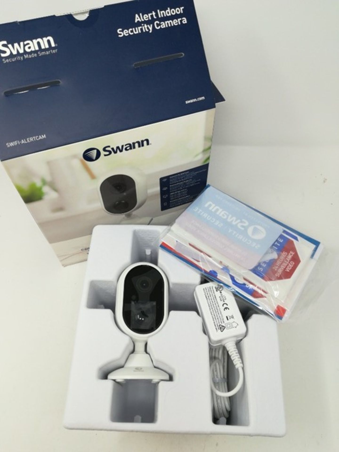 Swann Alert Indoor HD Security Camera with 2-Way - Image 2 of 2