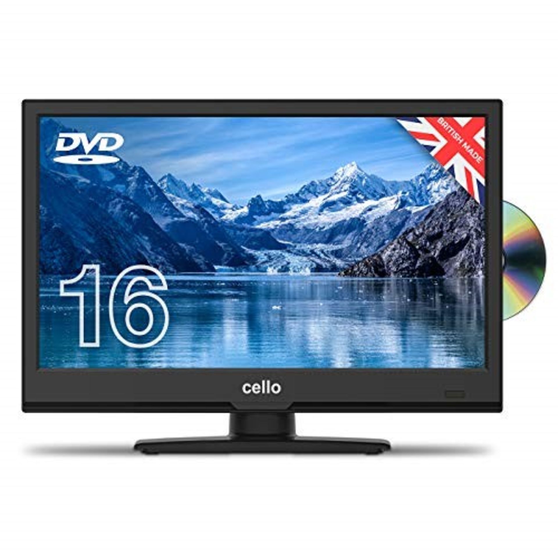 RRP £189.00 Cello C1620FS/ZSF0261 16" inch Full HD LED TV/DV