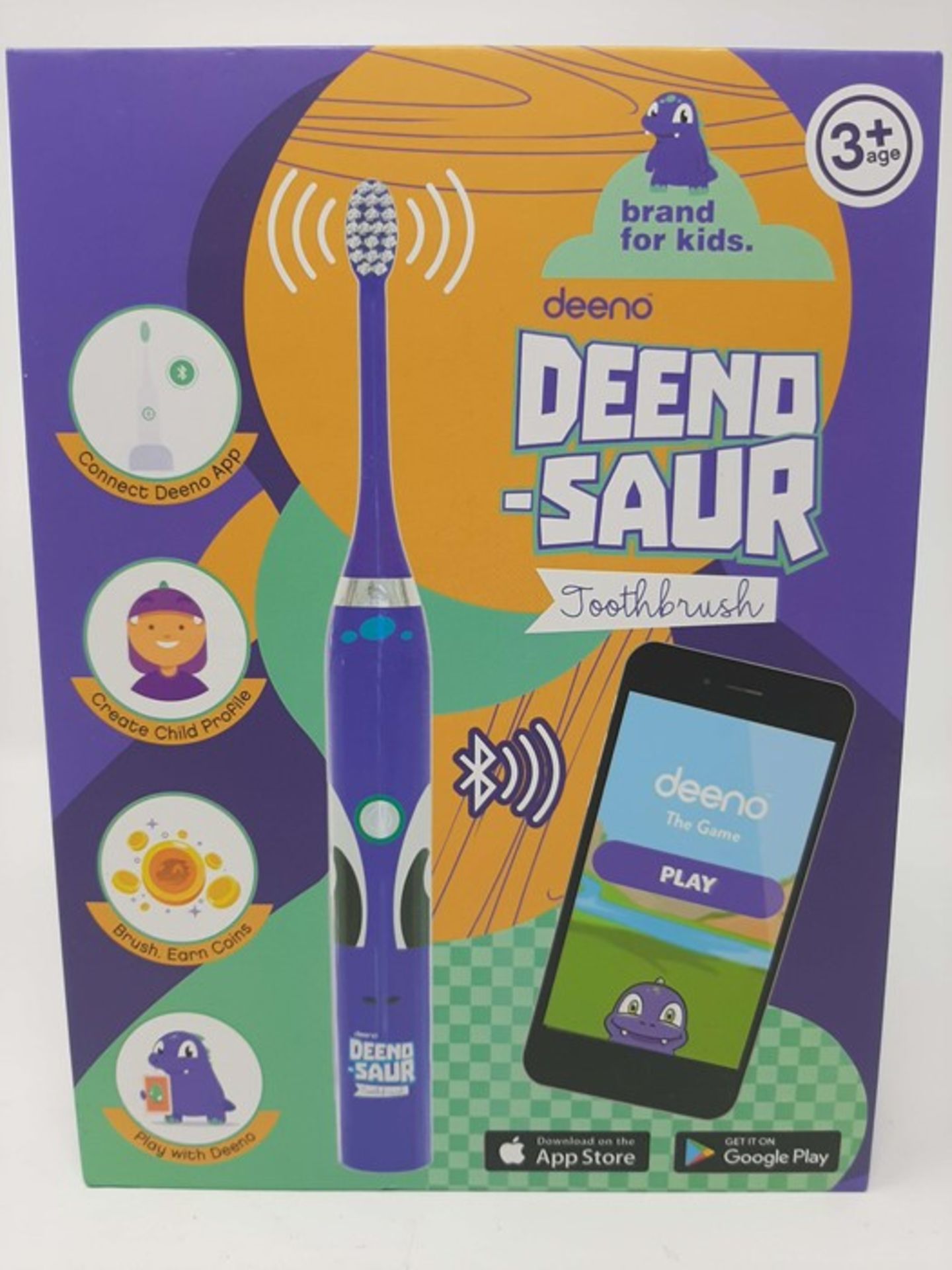 Deeno DEENO-Saur Rechargeable Electric Toothbrus - Image 2 of 2