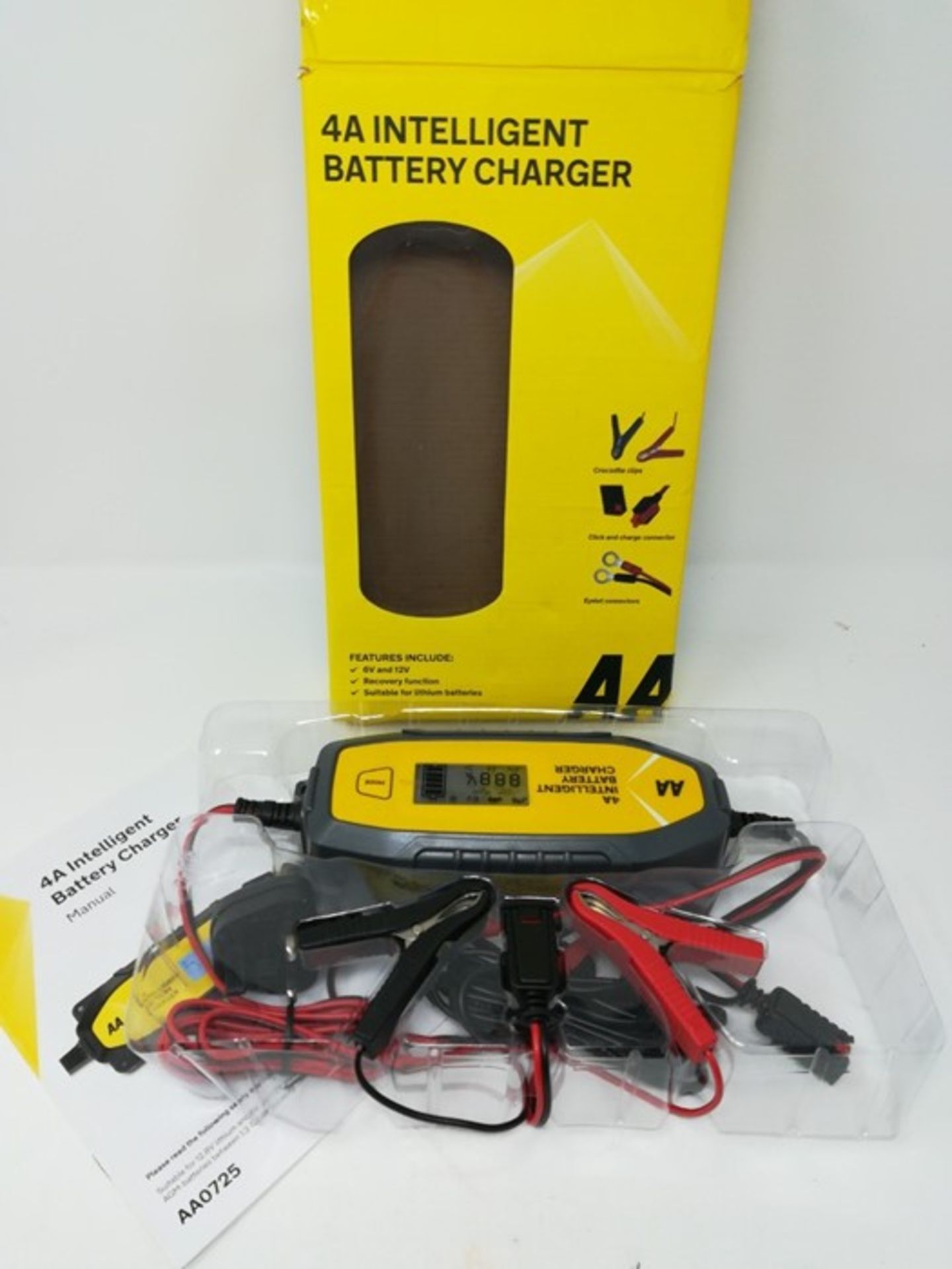 AA 4 Amp DC Intelligent Battery Charger AA0725  - Image 2 of 2