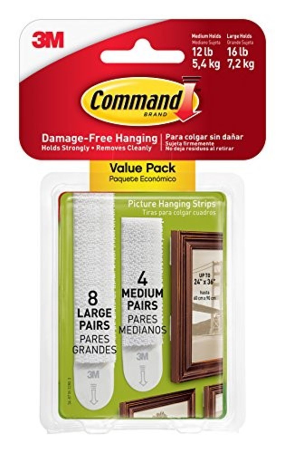 COMBINED RRP £120.00 LOT TO CONTAIN 11 ASSORTED Home Improvement: Ibergrif, Command, Magnet, Si - Image 11 of 12