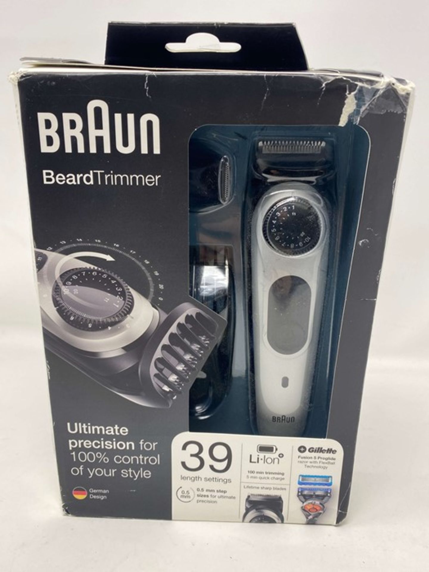 Braun BT5060 Beard Trimmer and Hair Clipper Deta - Image 2 of 2